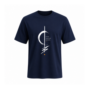 Siiege Focus Discipline Success Cotton T-Shirt for Men