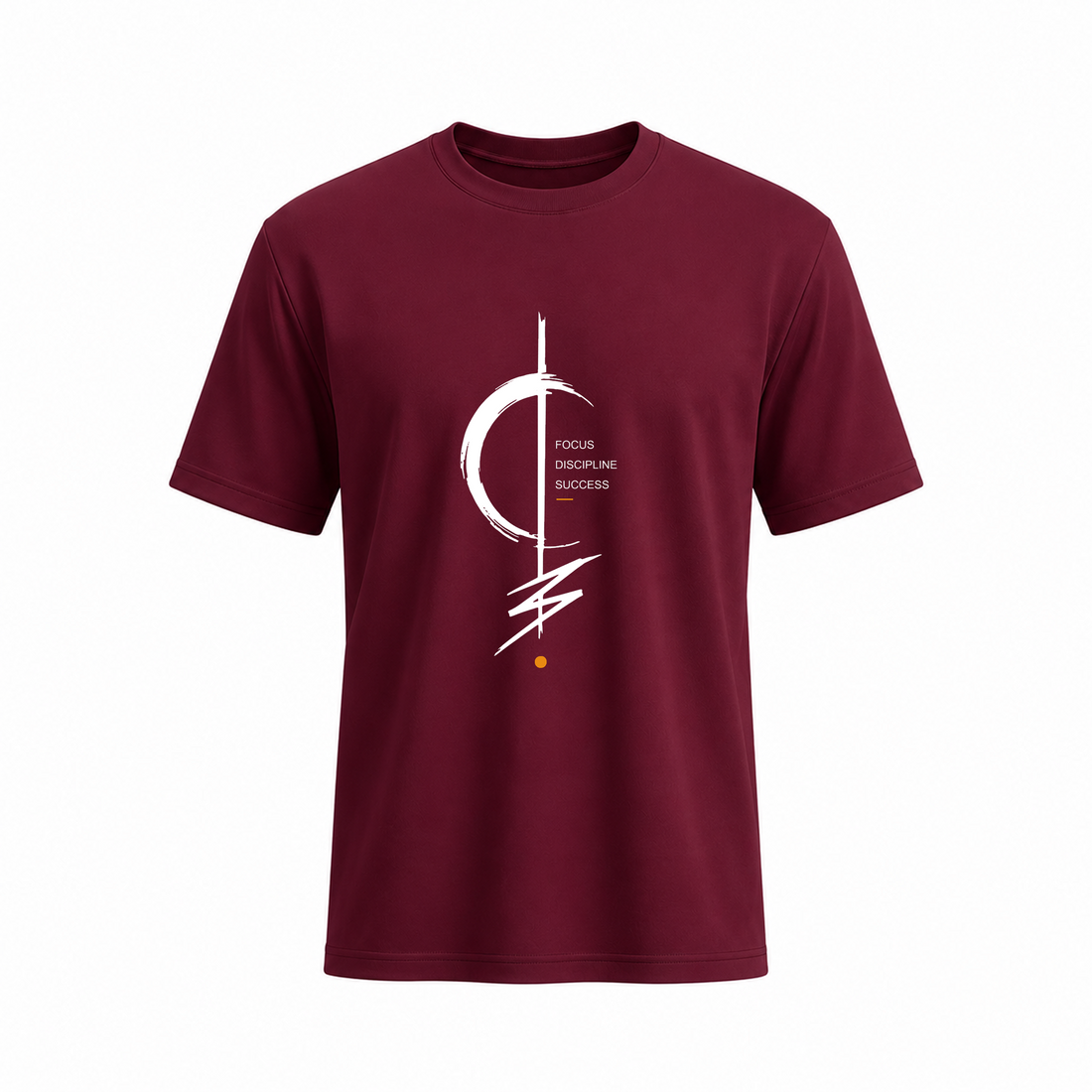 Siiege Focus Discipline Success Cotton T-Shirt for Men