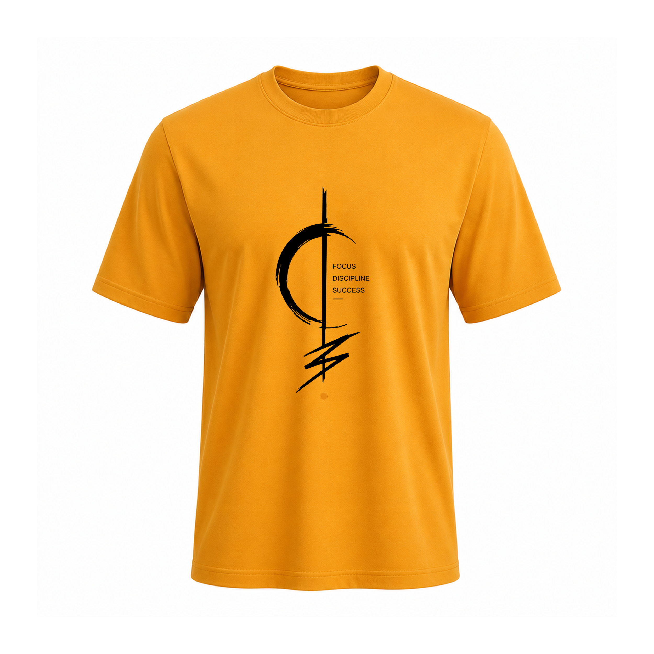 Siiege Focus Discipline Success Cotton T-Shirt for Men