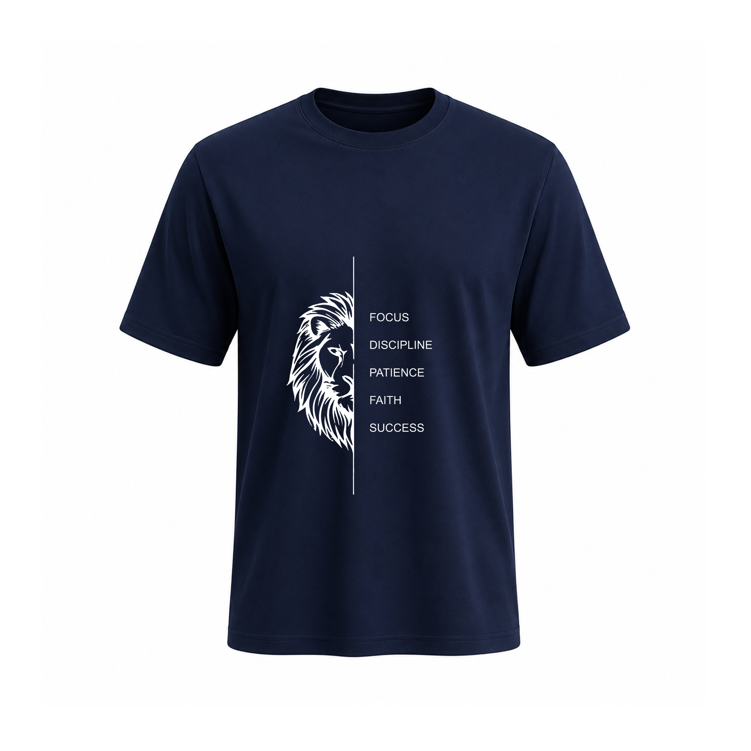 SIIEGE Lion Focus Soft Cotton T-Shirt For Men