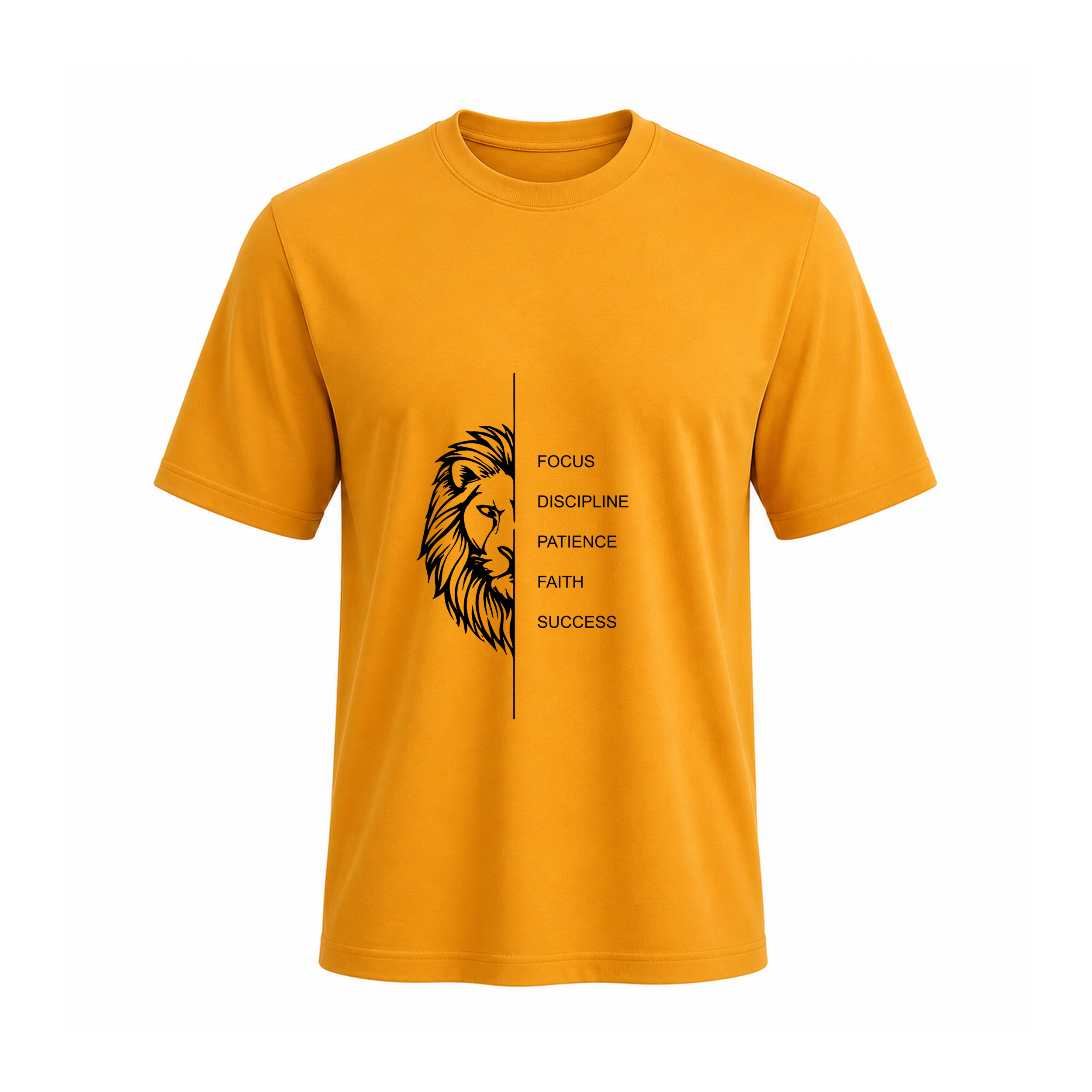 SIIEGE Lion Focus Soft Cotton T-Shirt For Men