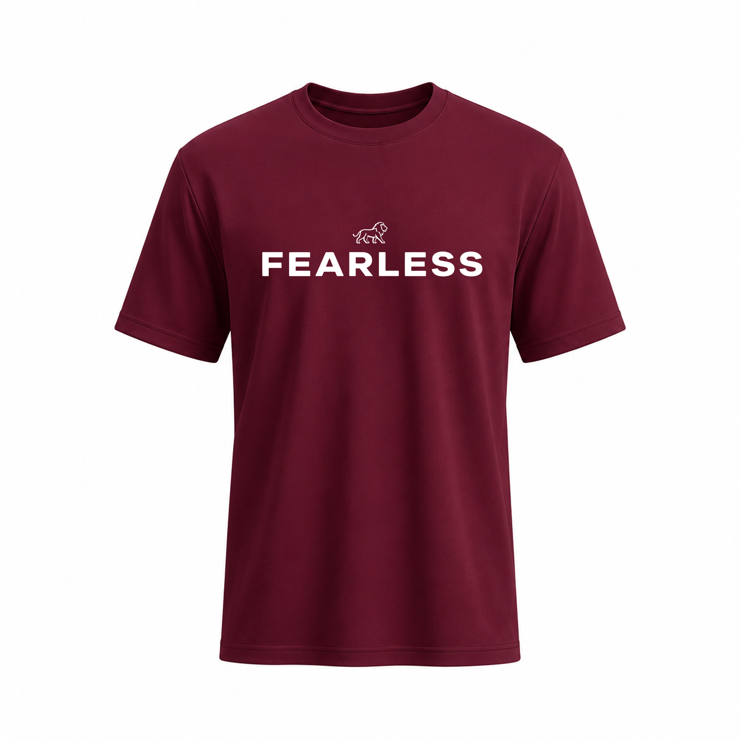 SIIEGE Fearless Lion Soft Cotton T-Shirt For Men