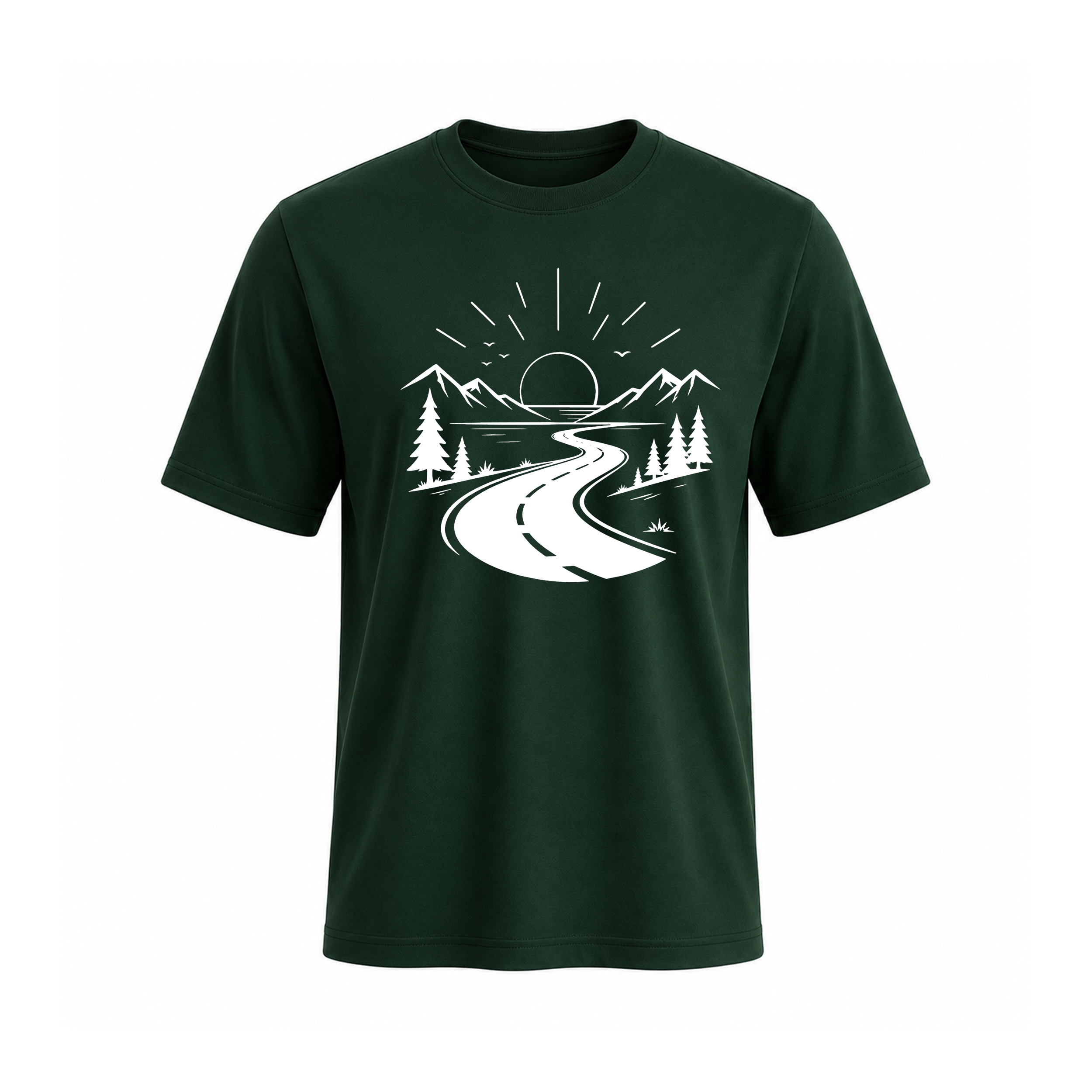SIIEGE Nature Adventure Soft Cotton T-Shirt For Men