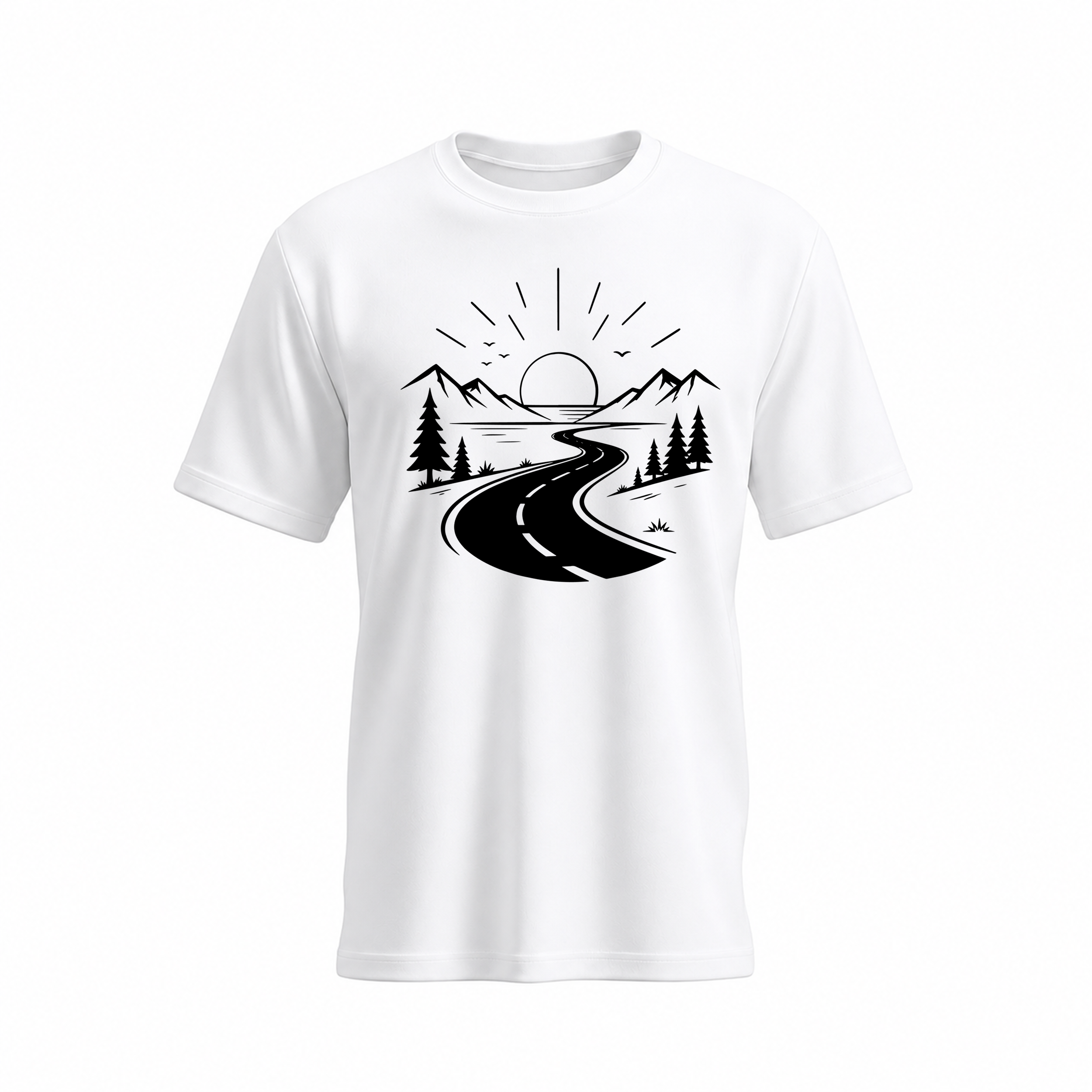 SIIEGE Nature Adventure Soft Cotton T-Shirt For Men