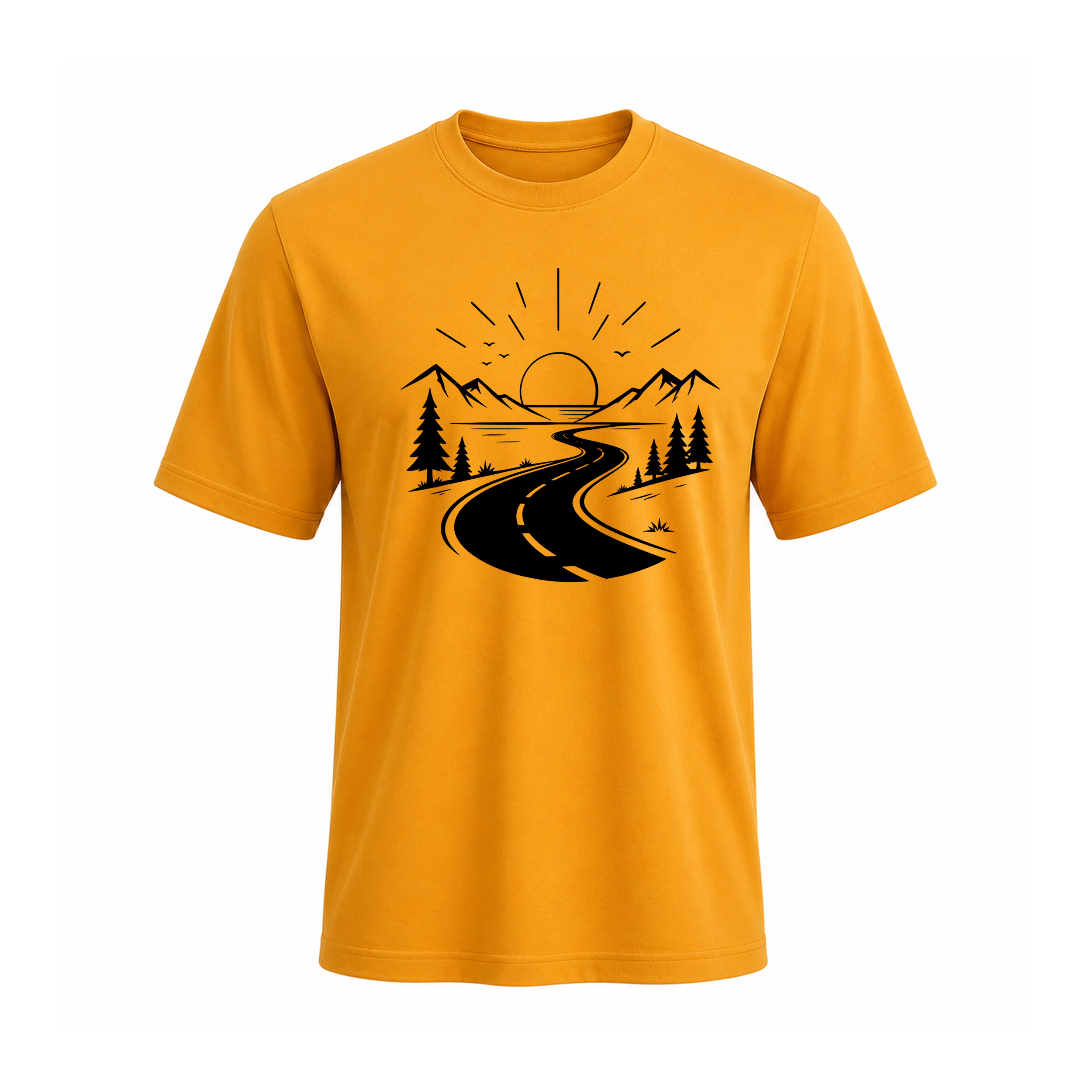 SIIEGE Nature Adventure Soft Cotton T-Shirt For Men