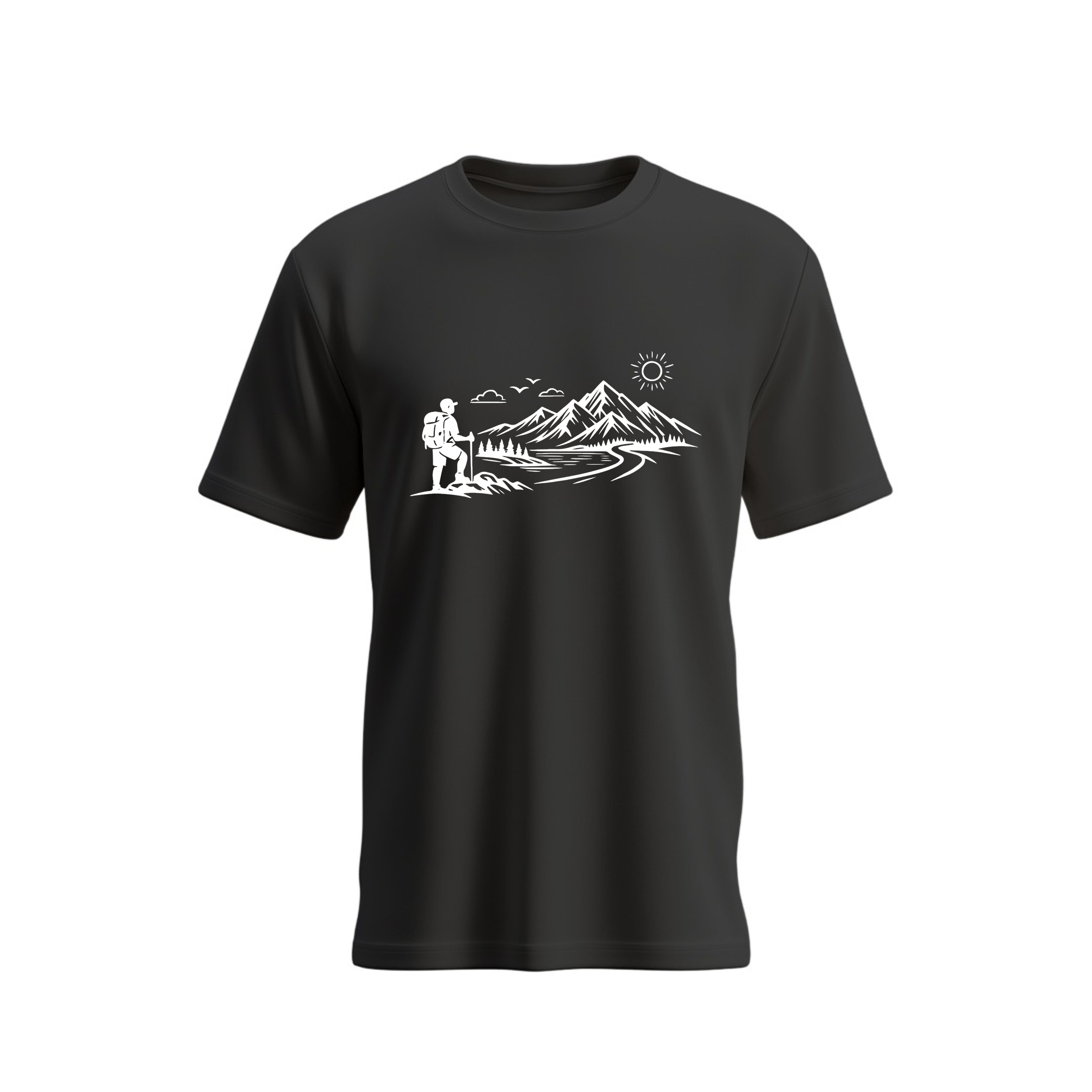 SIIEGE Hiking Adventure Soft Cotton T-Shirt For Men