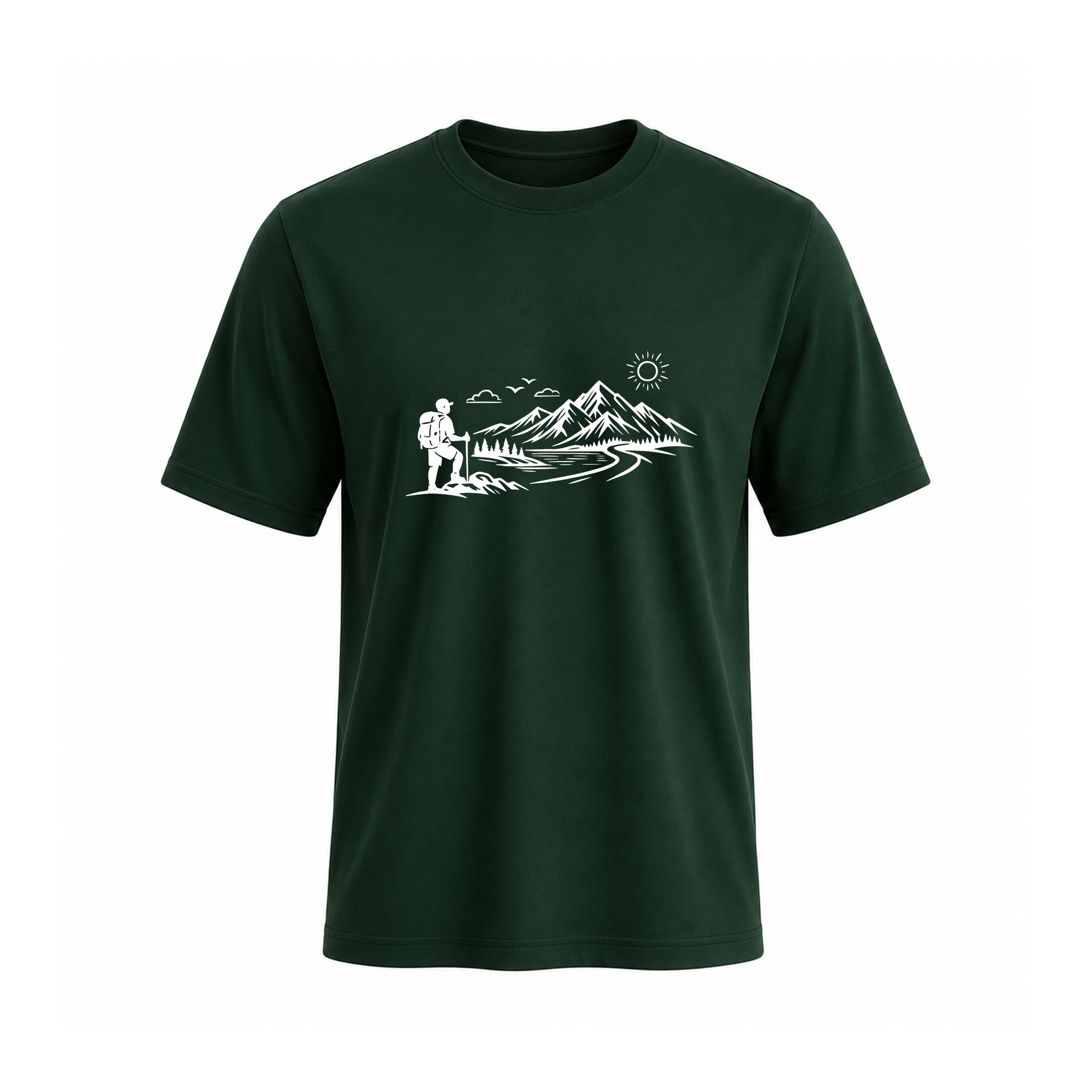 SIIEGE Hiking Adventure Soft Cotton T-Shirt For Men