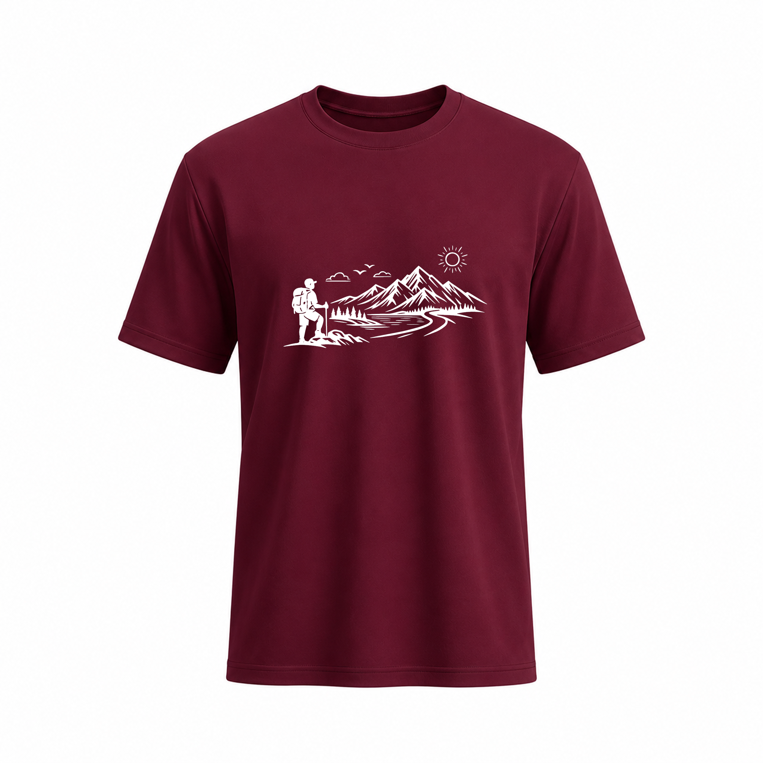 SIIEGE Hiking Adventure Soft Cotton T-Shirt For Men