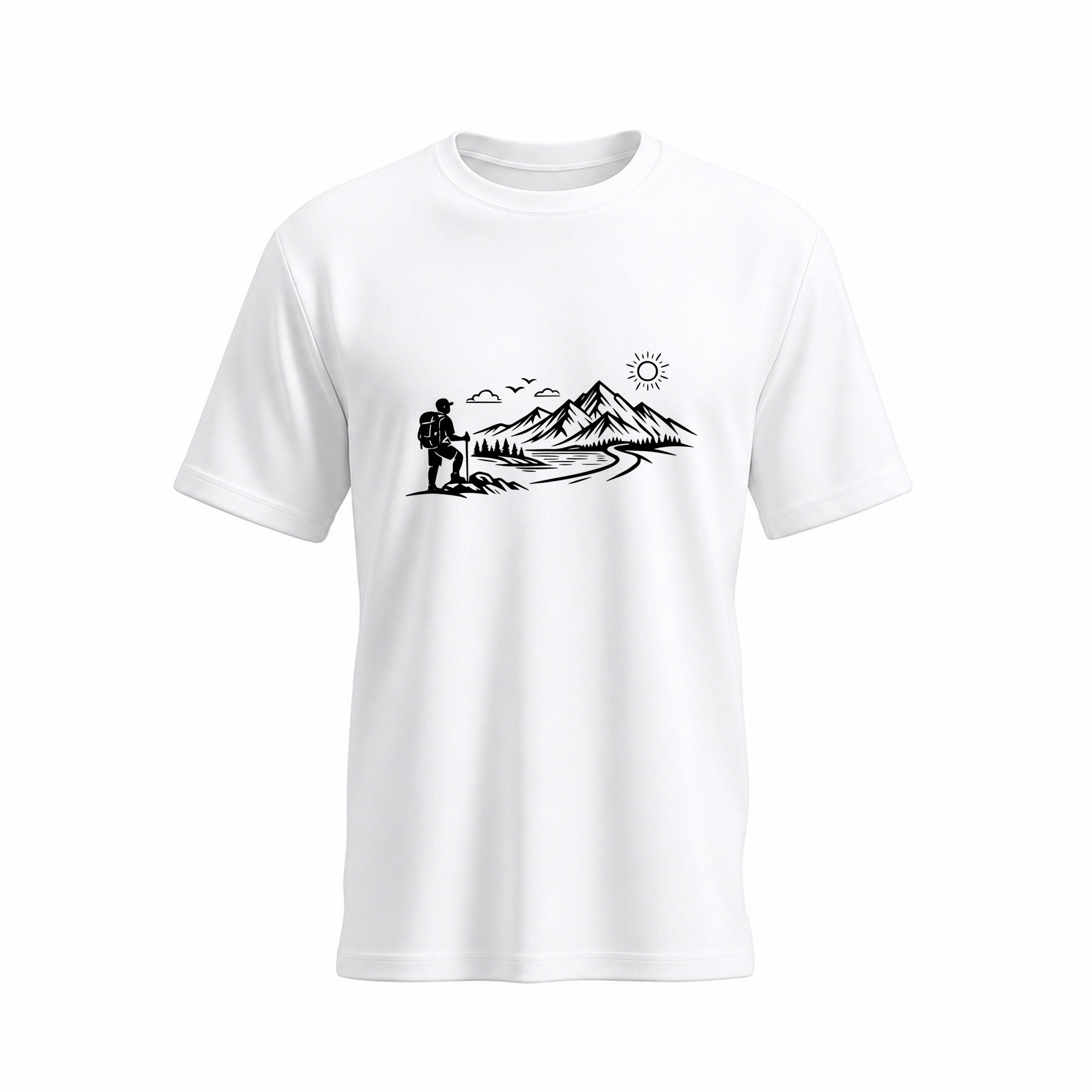 SIIEGE Hiking Adventure Soft Cotton T-Shirt For Men