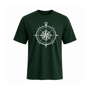 SIIEGE Compass Soft Cotton T-Shirt For Men