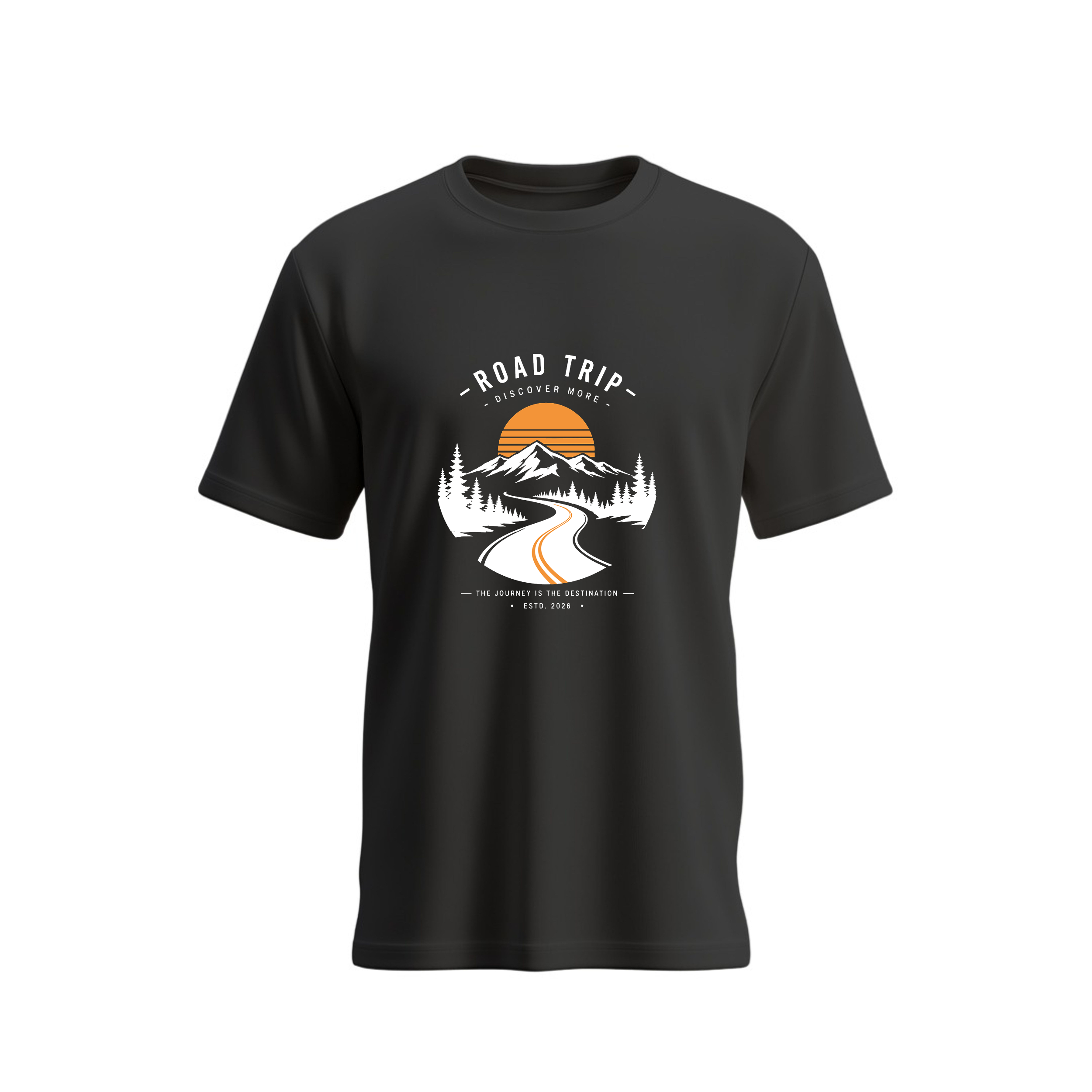 SIIEGE Road Trip Discover More Soft Cotton T-Shirt For Men
