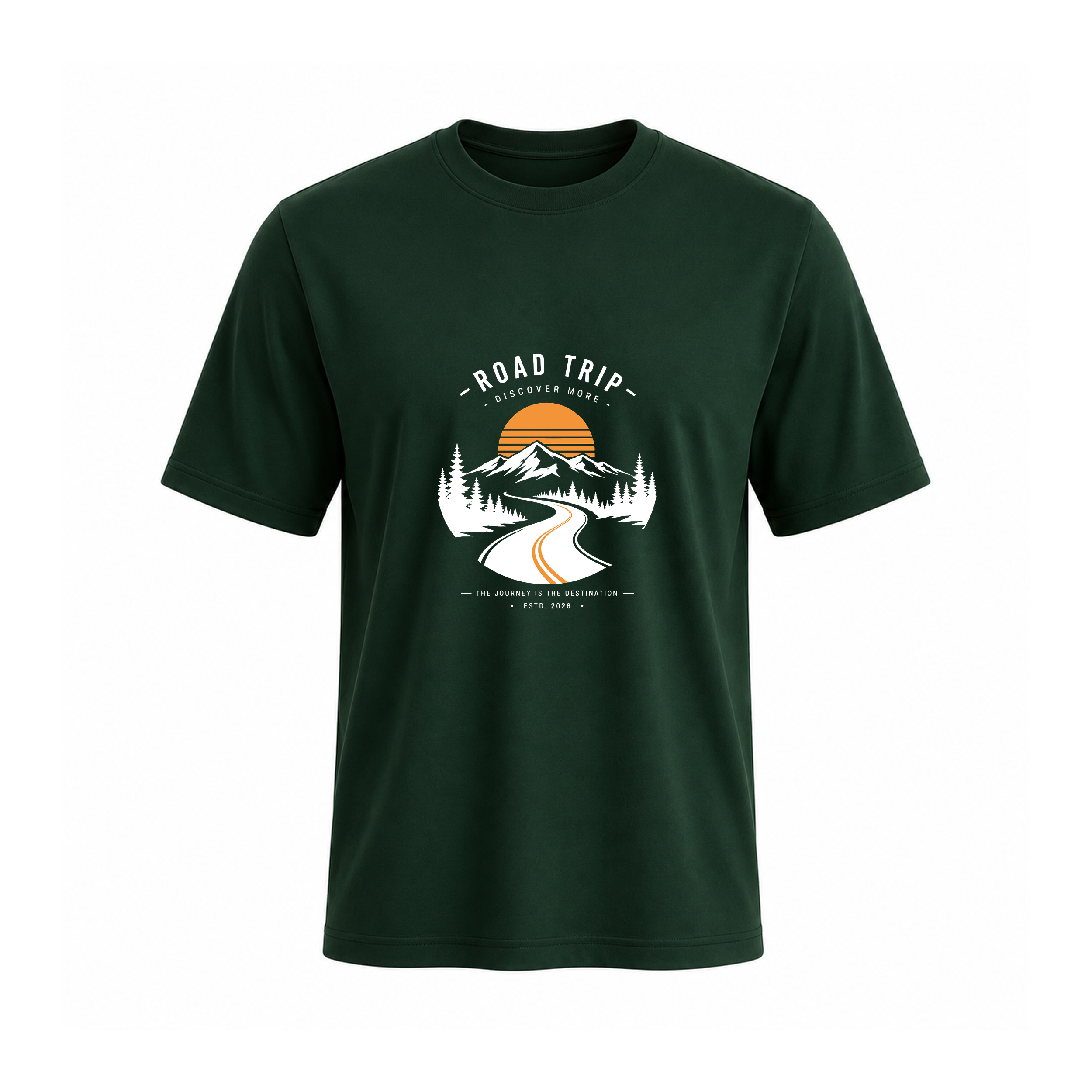 SIIEGE Road Trip Discover More Soft Cotton T-Shirt For Men
