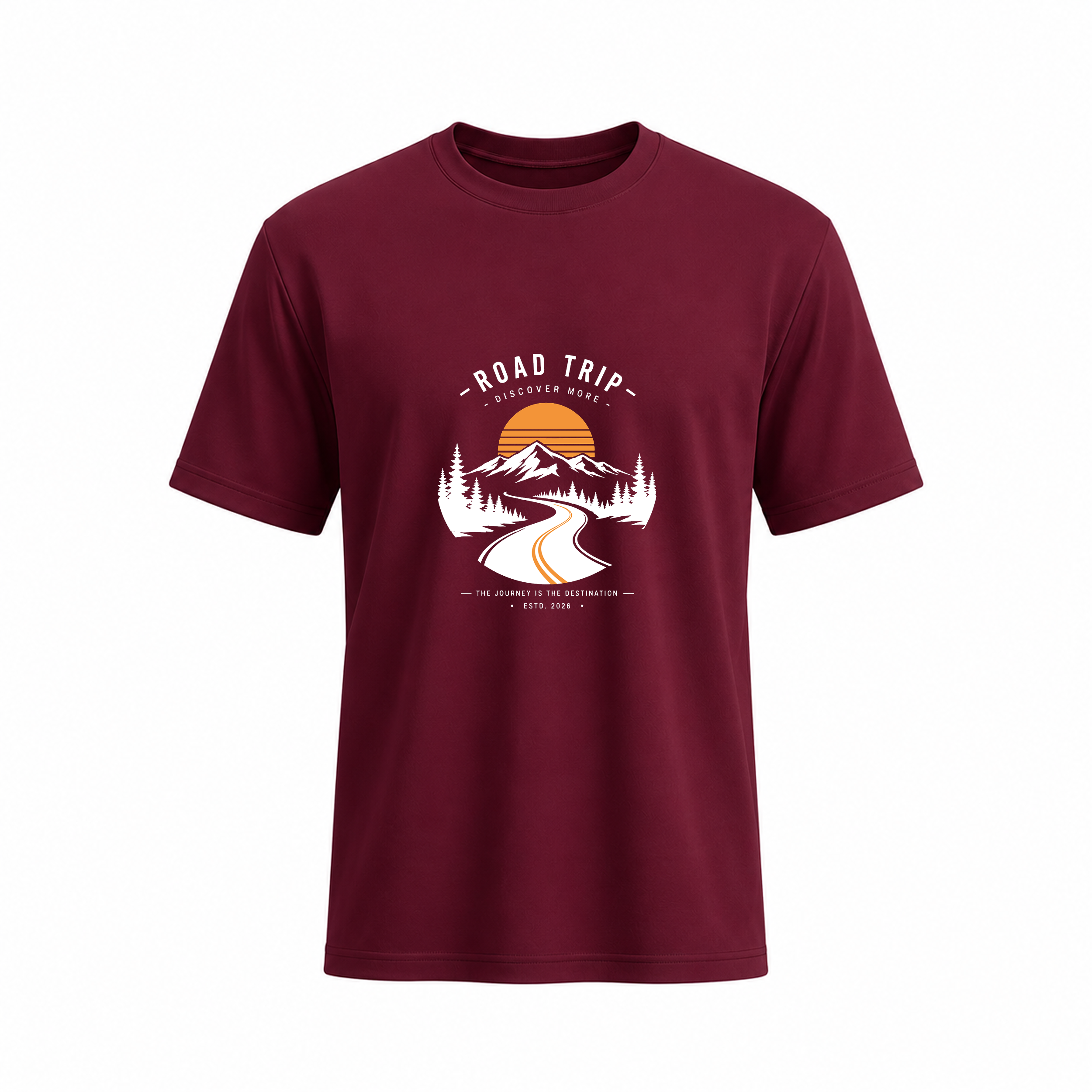 SIIEGE Road Trip Discover More Soft Cotton T-Shirt For Men