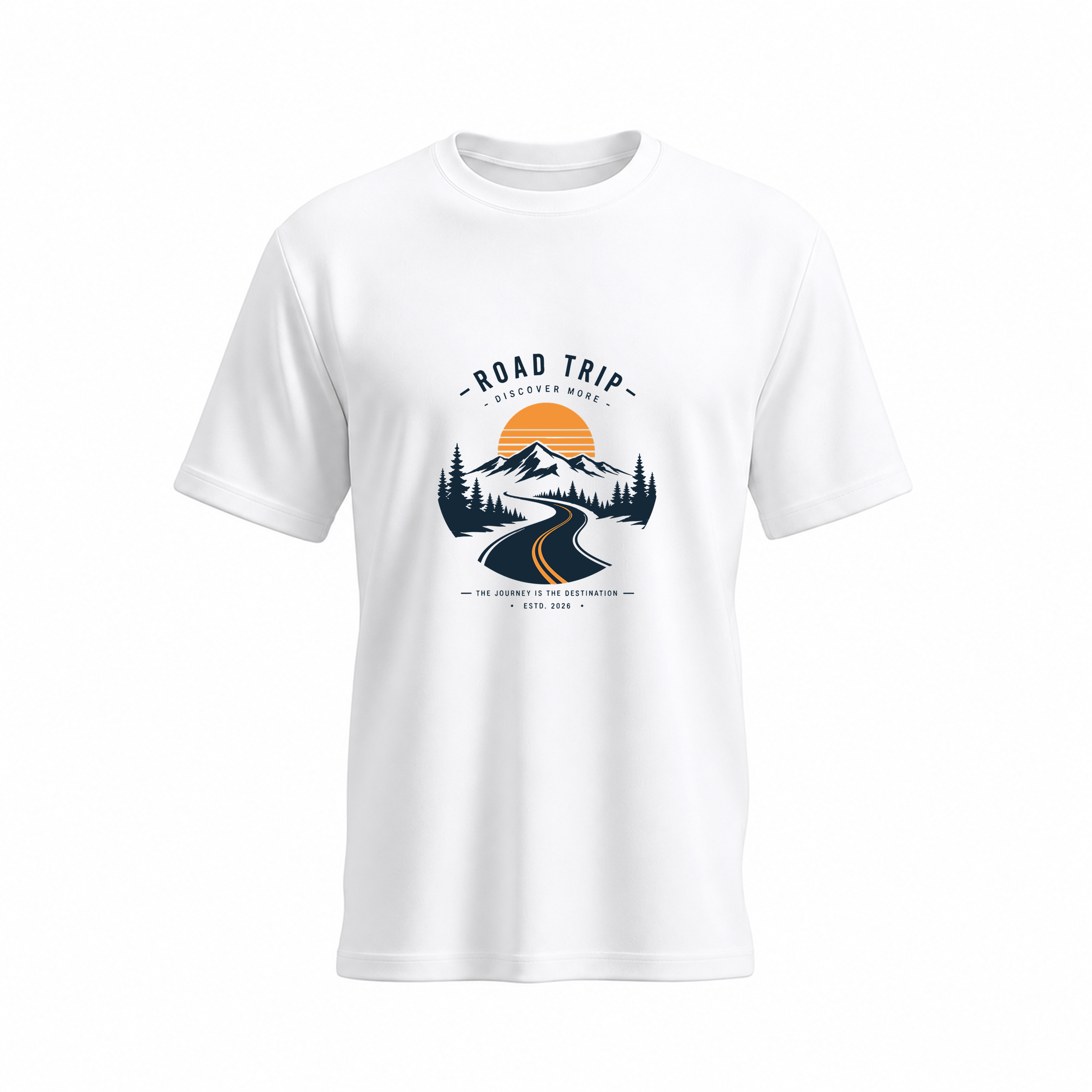 SIIEGE Road Trip Discover More Soft Cotton T-Shirt For Men
