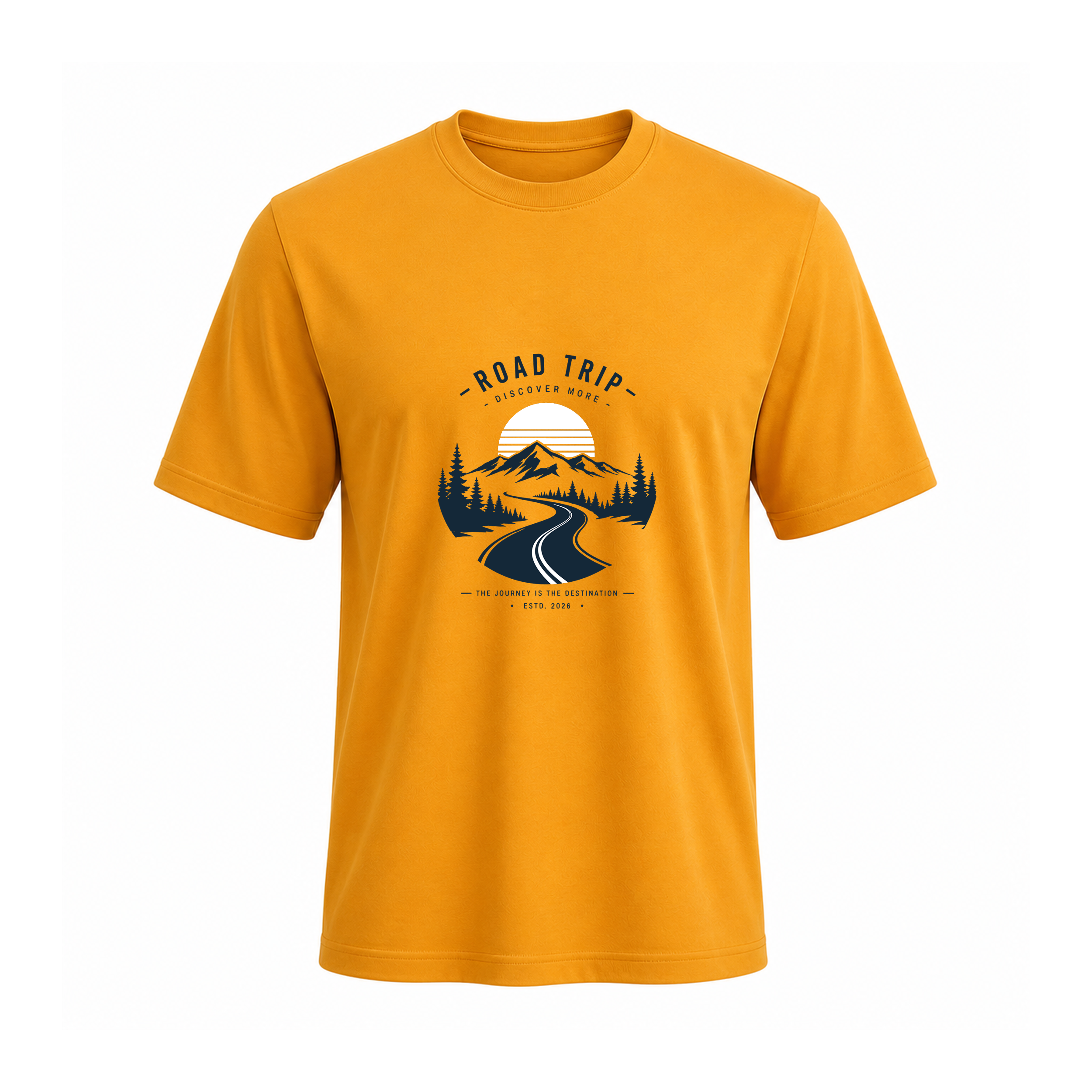 SIIEGE Road Trip Discover More Soft Cotton T-Shirt For Men