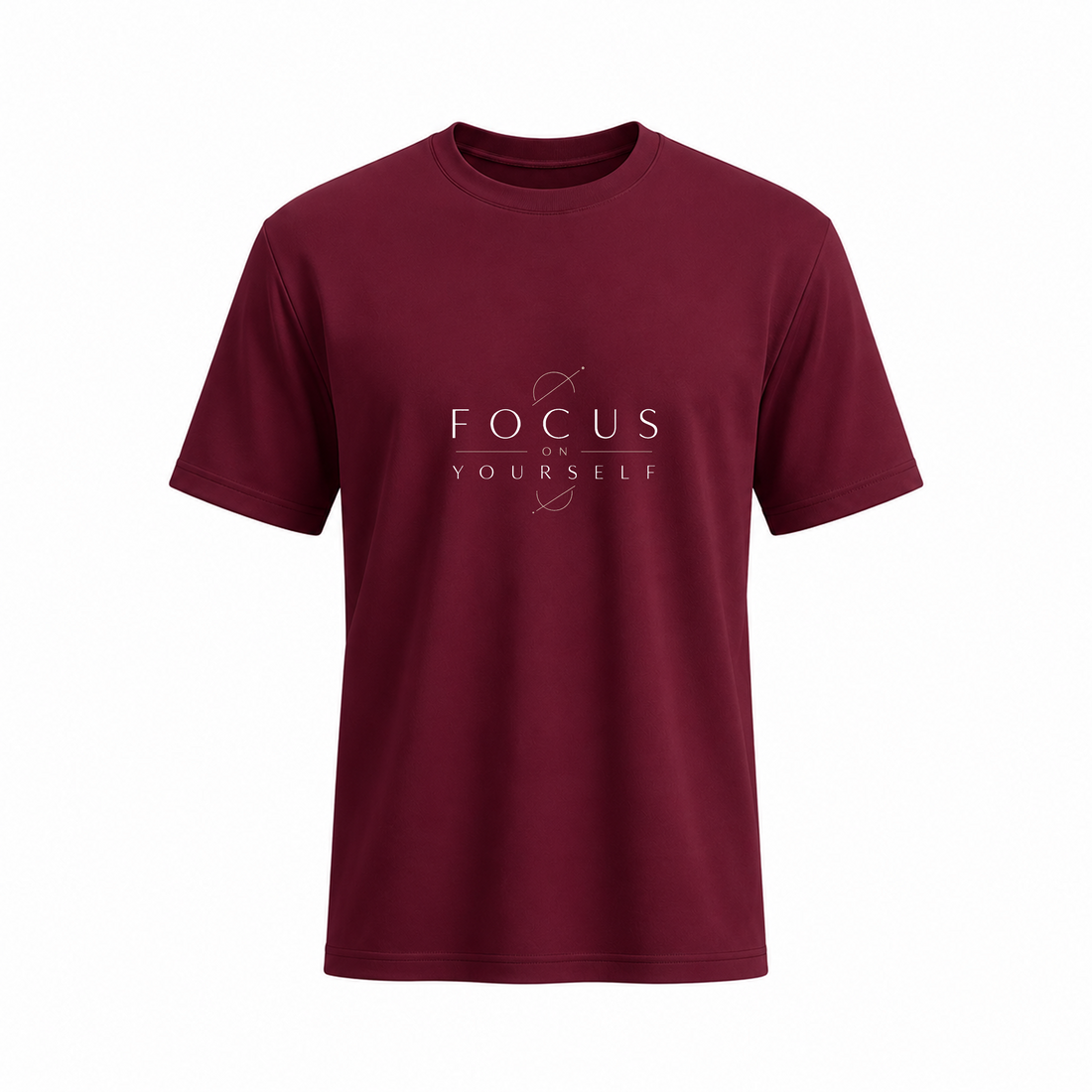 SIIEGE Focus On Yourself Soft Cotton T-Shirt For Men