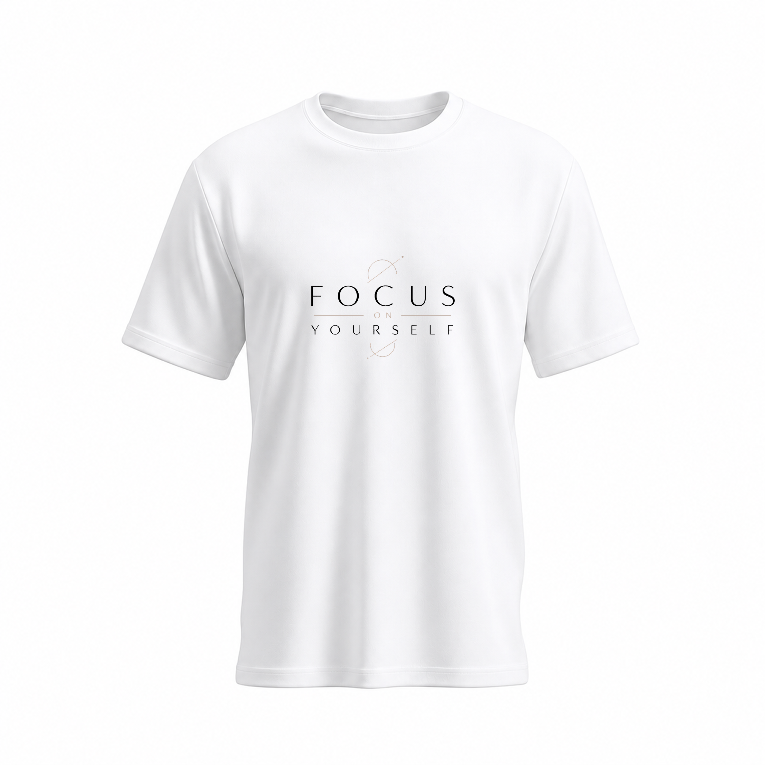 SIIEGE Focus On Yourself Soft Cotton T-Shirt For Men