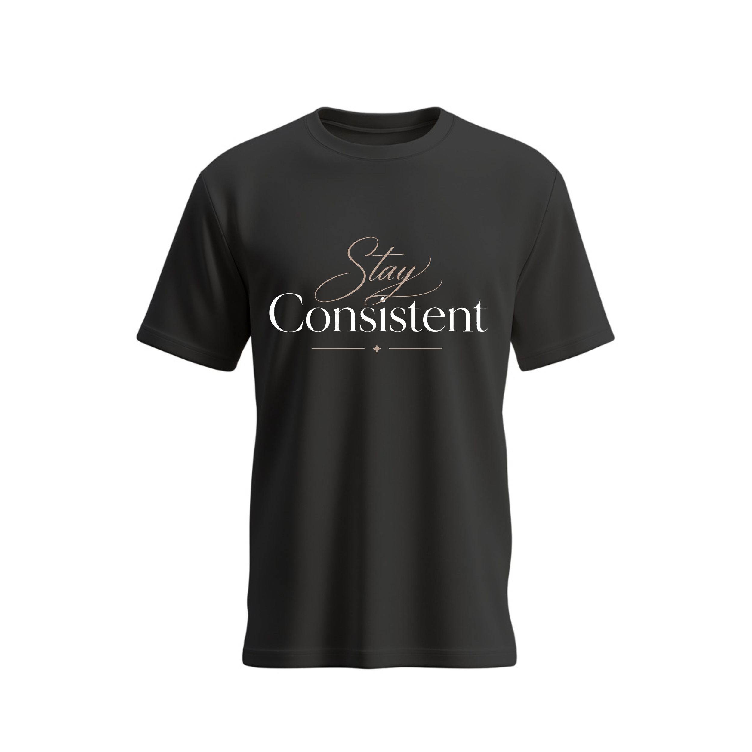 SIIEGE Stay Consistent Soft Cotton T-Shirt For Men