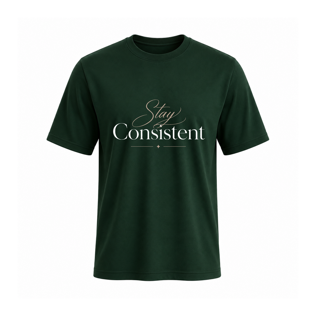 SIIEGE Stay Consistent Soft Cotton T-Shirt For Men