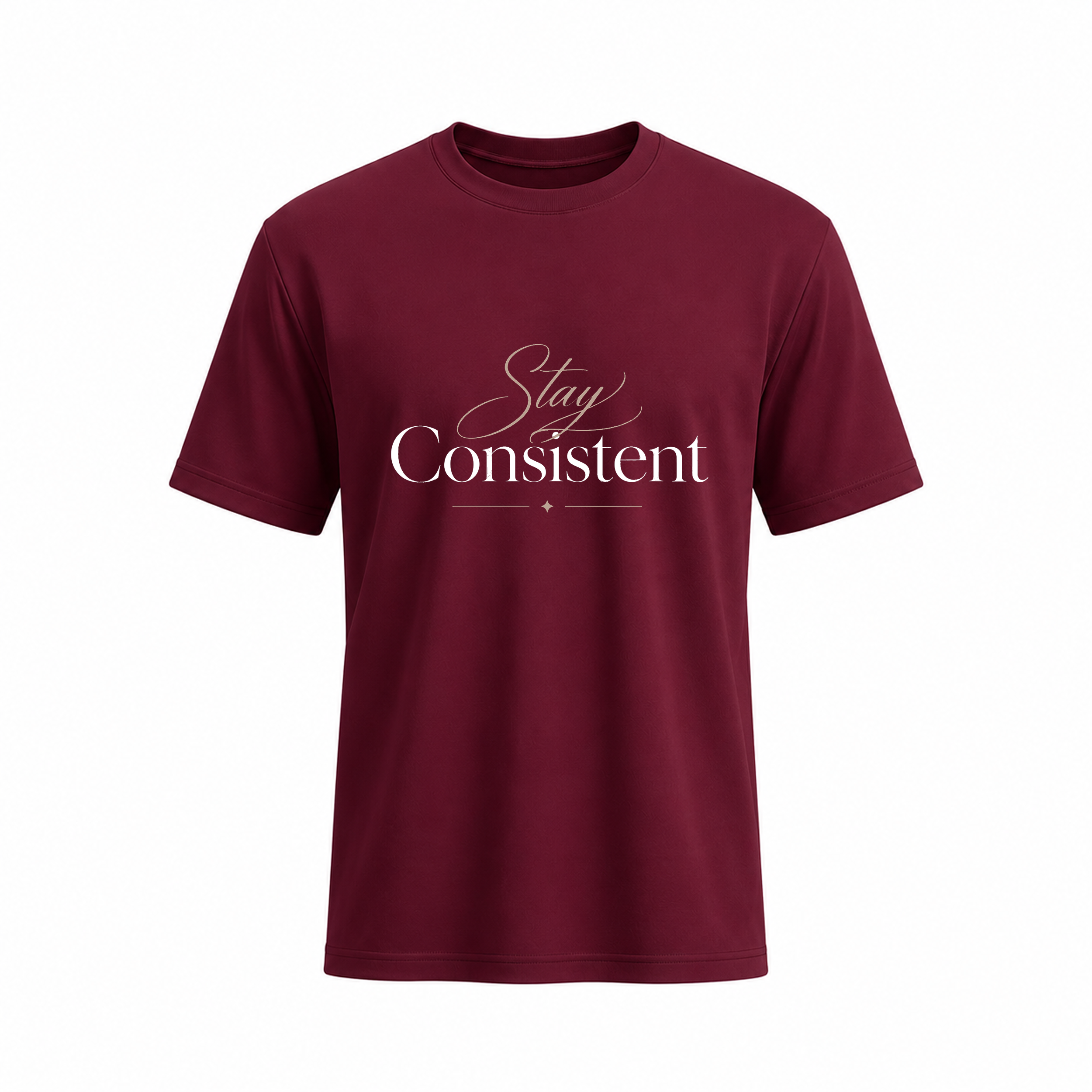 SIIEGE Stay Consistent Soft Cotton T-Shirt For Men