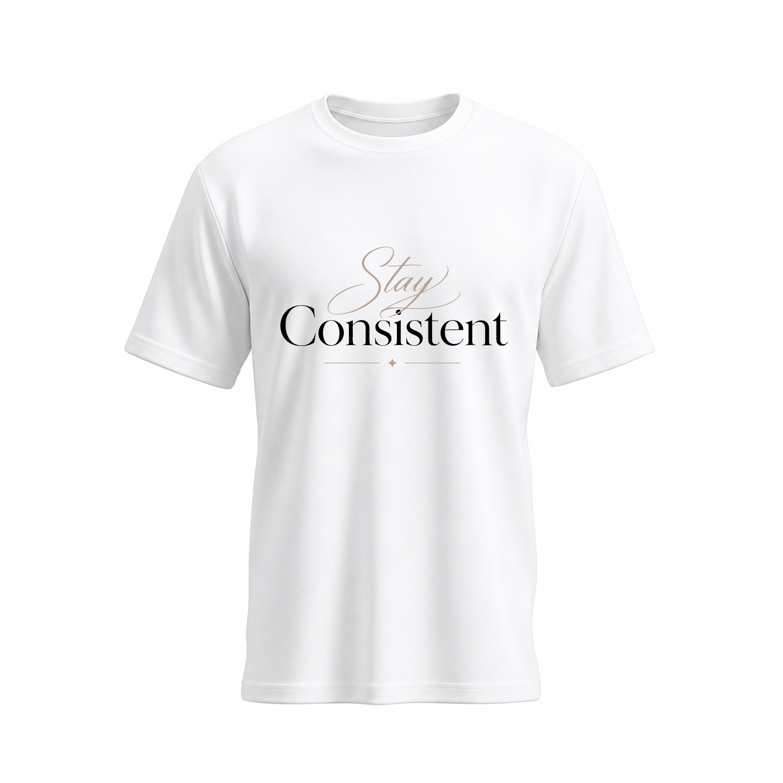 SIIEGE Stay Consistent Soft Cotton T-Shirt For Men
