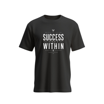 SIIEGE Success Starts Within Soft Cotton T-Shirt For Men