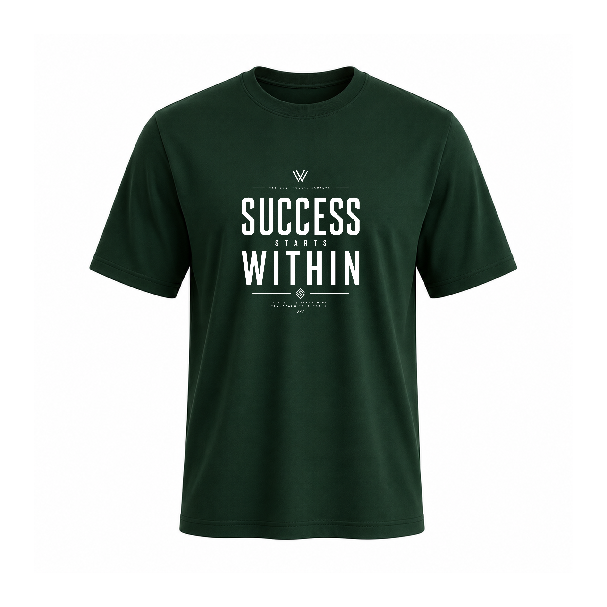 SIIEGE Success Starts Within Soft Cotton T-Shirt For Men