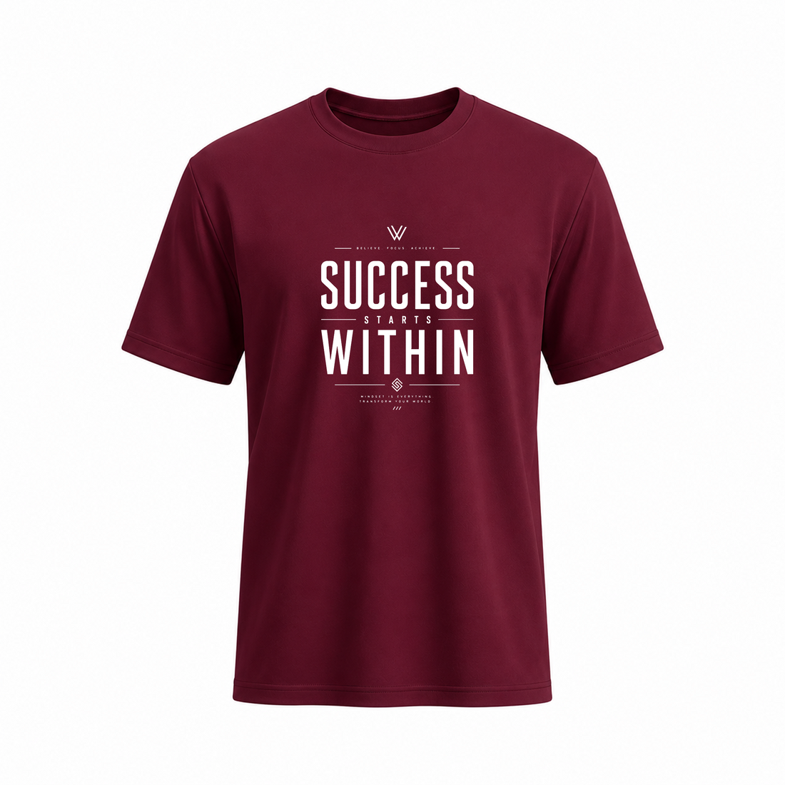 SIIEGE Success Starts Within Soft Cotton T-Shirt For Men