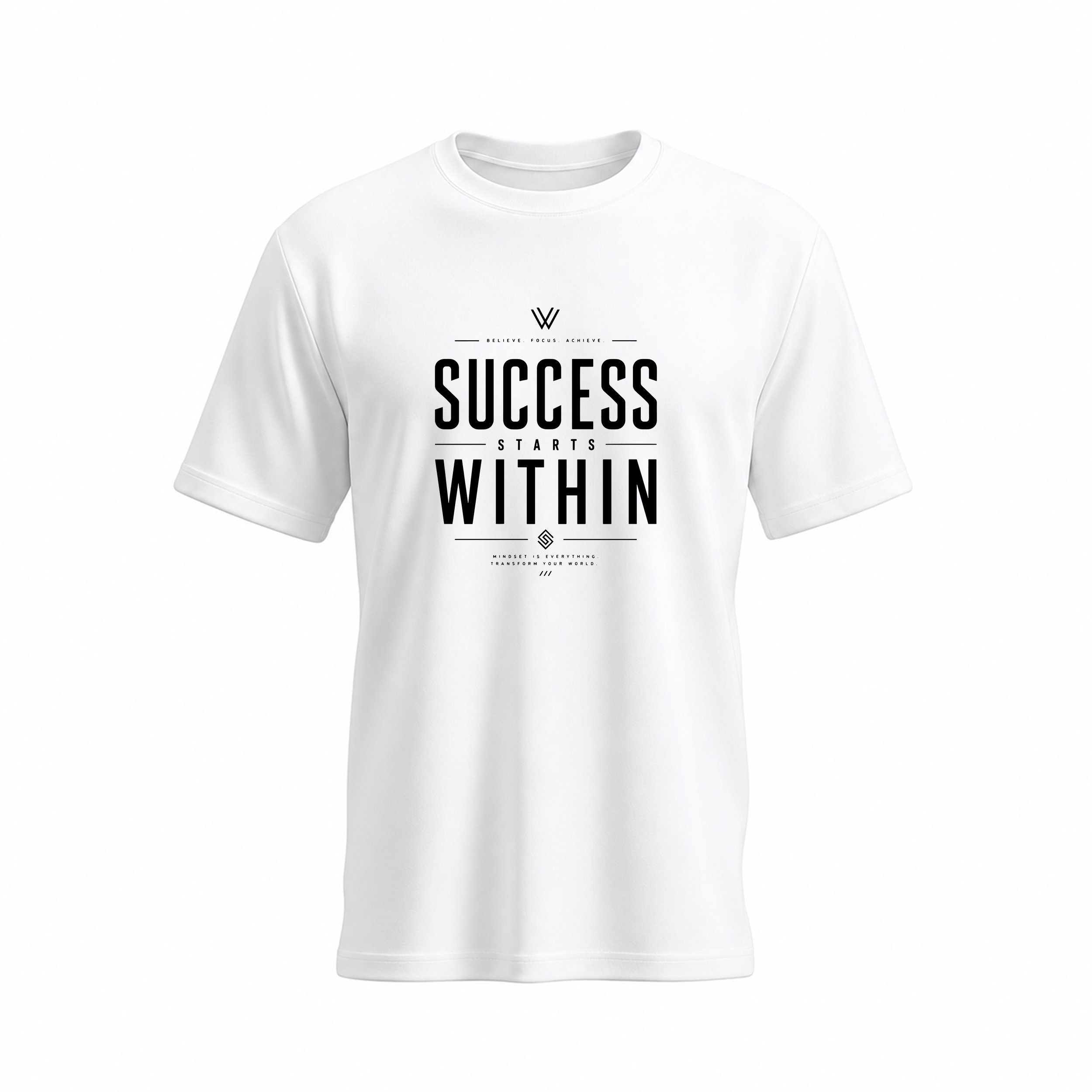SIIEGE Success Starts Within Soft Cotton T-Shirt For Men