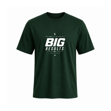 SIIEGE Big Results Soft Cotton T-Shirt For Men