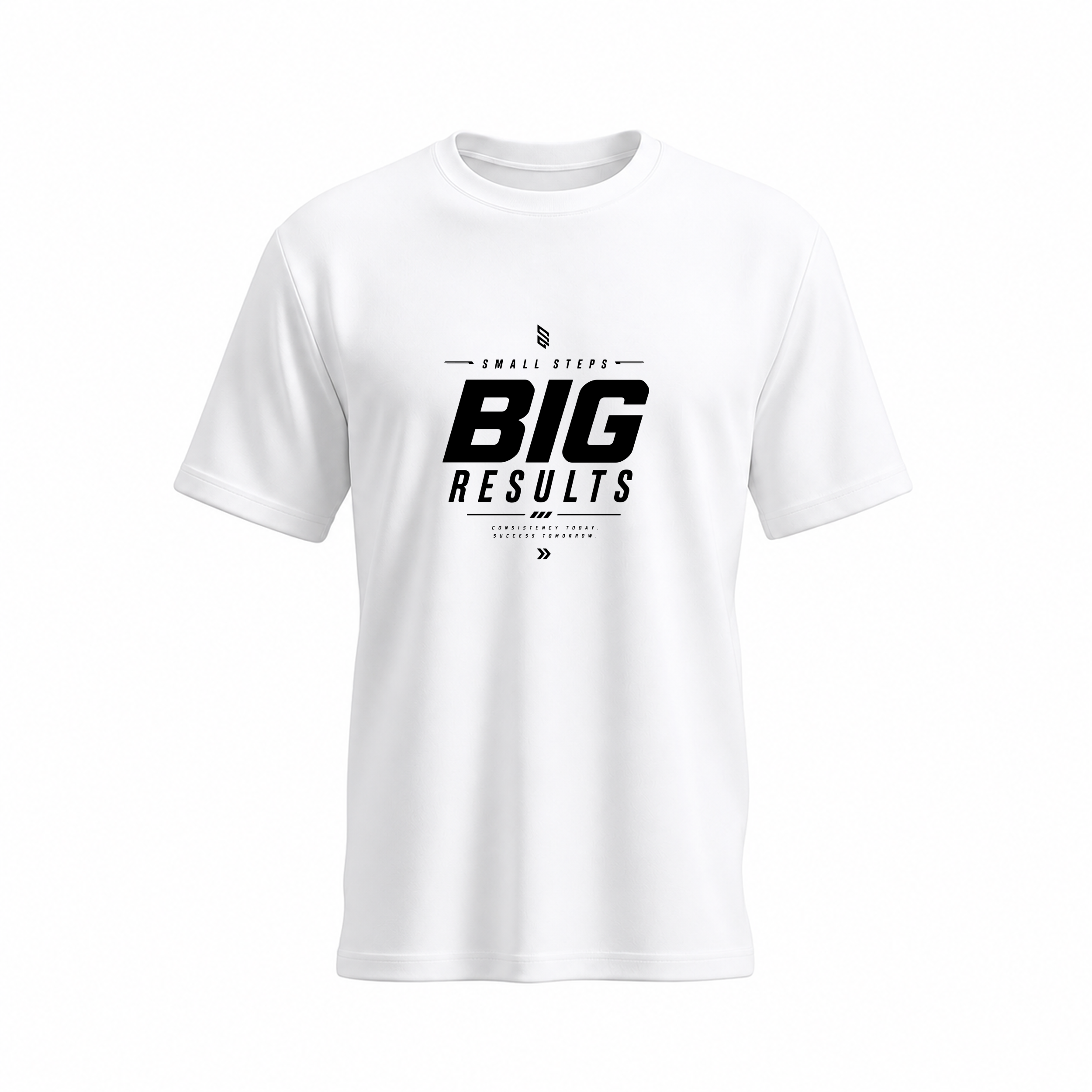 SIIEGE Big Results Soft Cotton T-Shirt For Men
