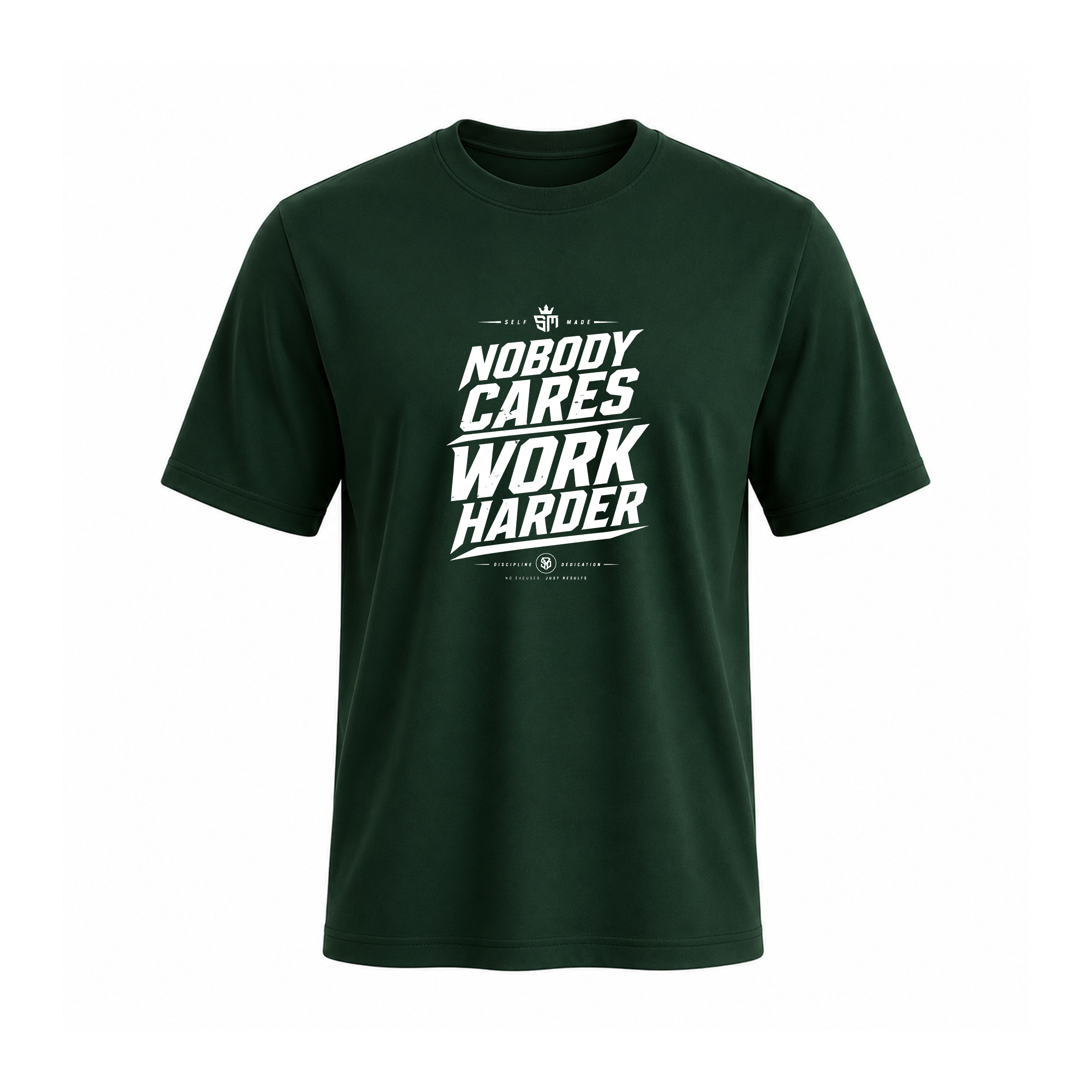 SIIEGE Motivational Quote Soft Cotton T-Shirt For Men