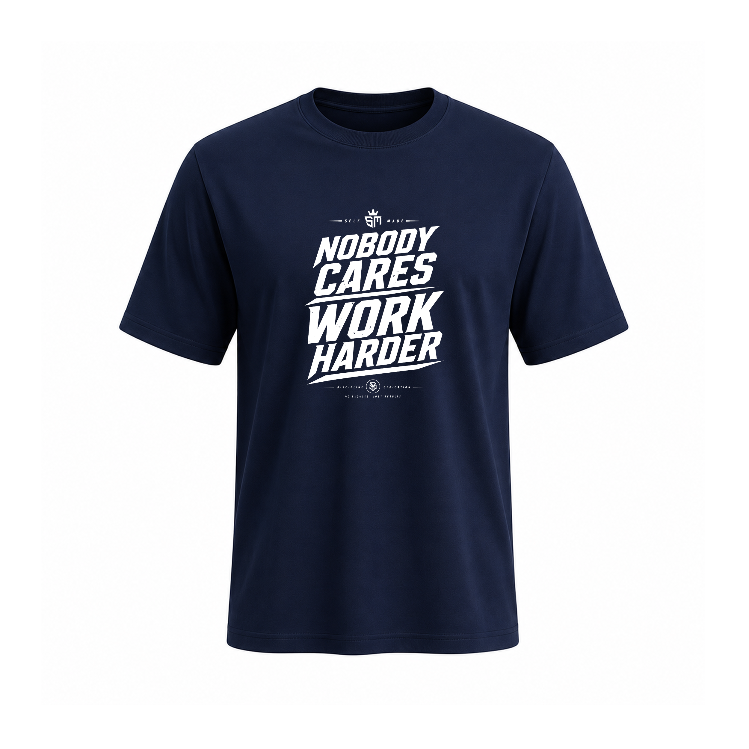 SIIEGE Motivational Quote Soft Cotton T-Shirt For Men