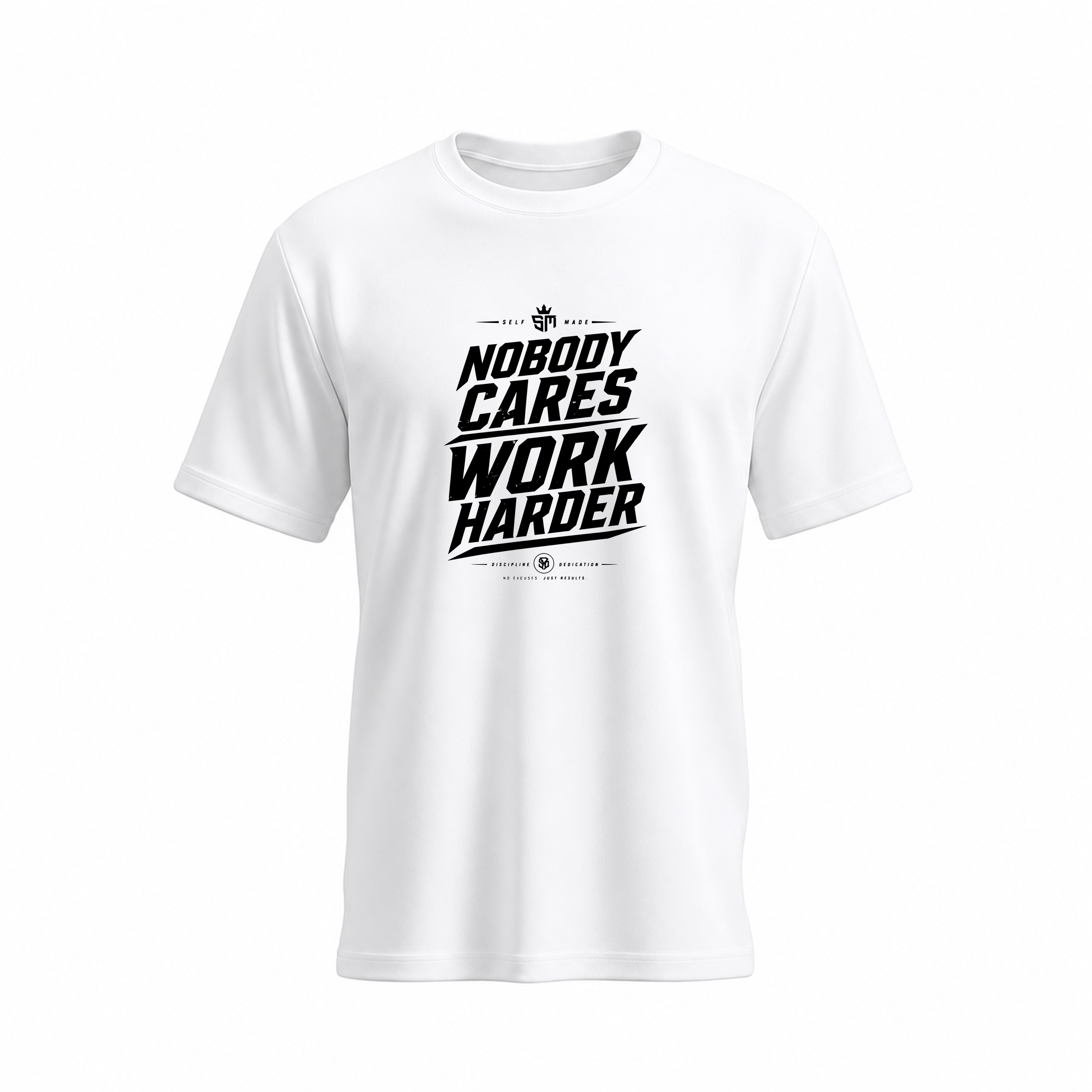 SIIEGE Motivational Quote Soft Cotton T-Shirt For Men