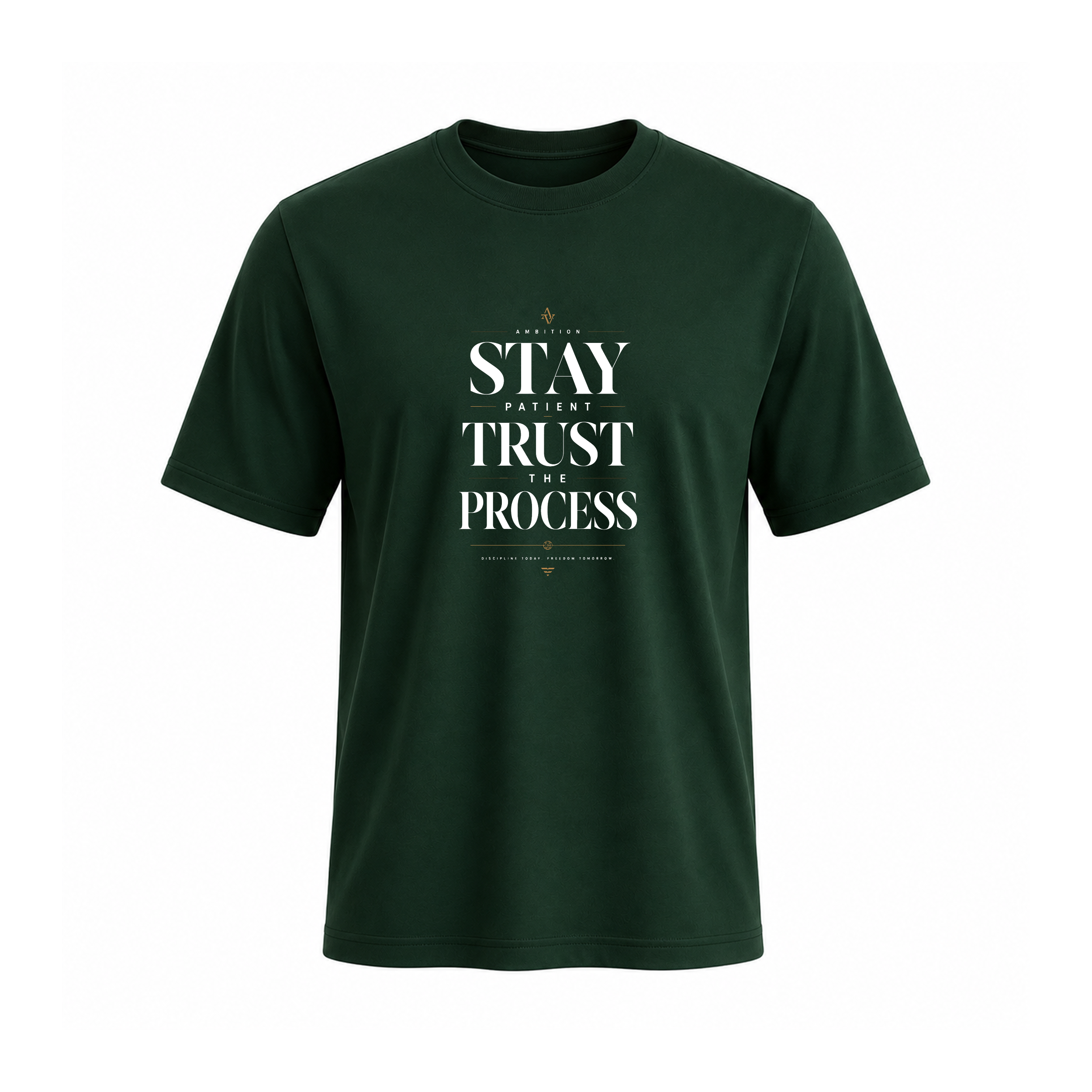 SIIEGE Success Motivational Soft Cotton T-Shirt For Men