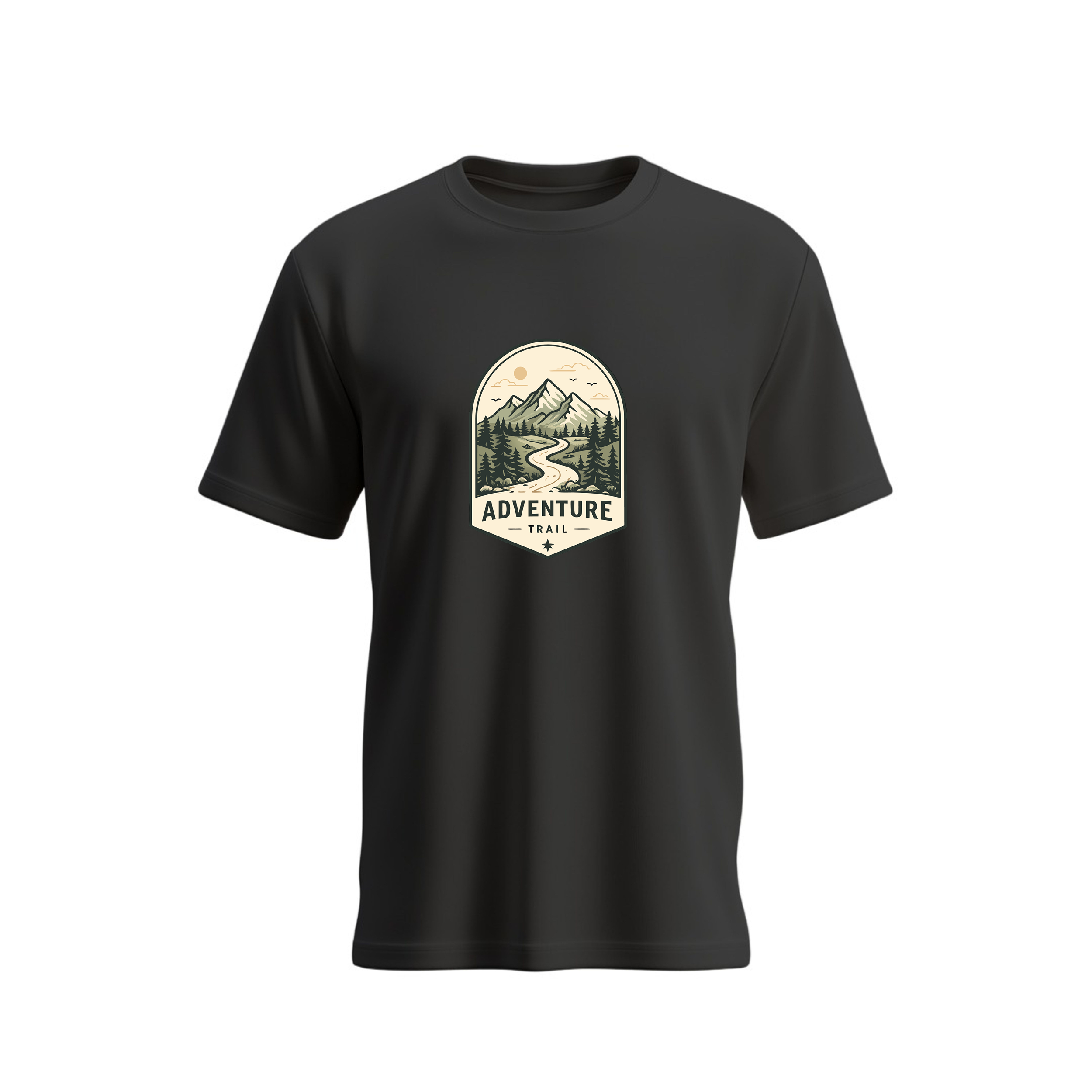 SIIEGE Hiking Trail Inspired Soft Cotton T-Shirt For Men