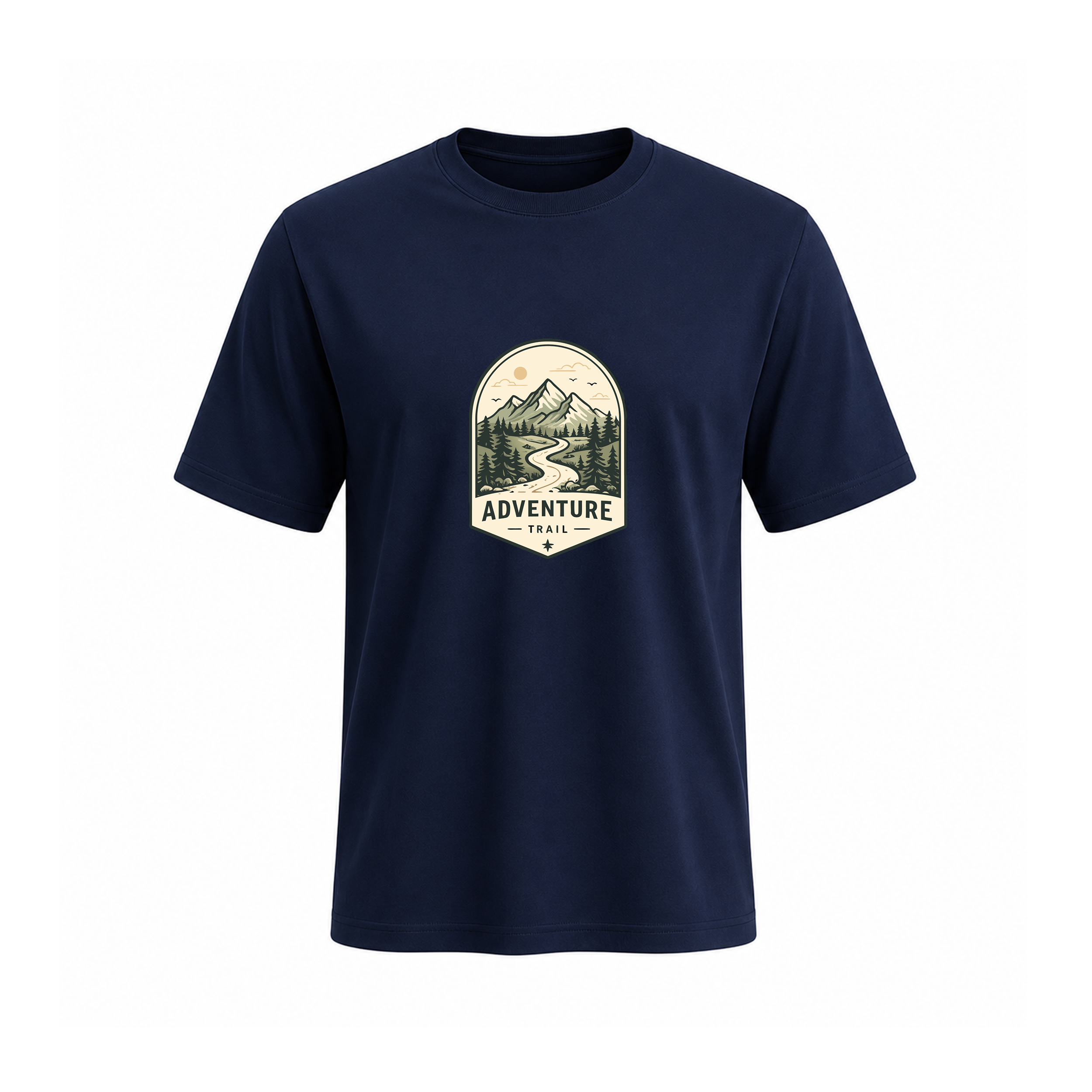 SIIEGE Hiking Trail Inspired Soft Cotton T-Shirt For Men