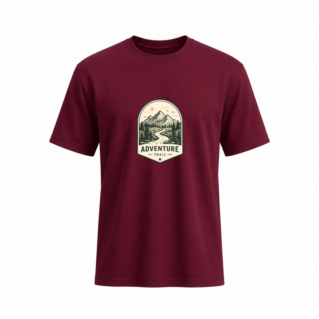 SIIEGE Hiking Trail Inspired Soft Cotton T-Shirt For Men