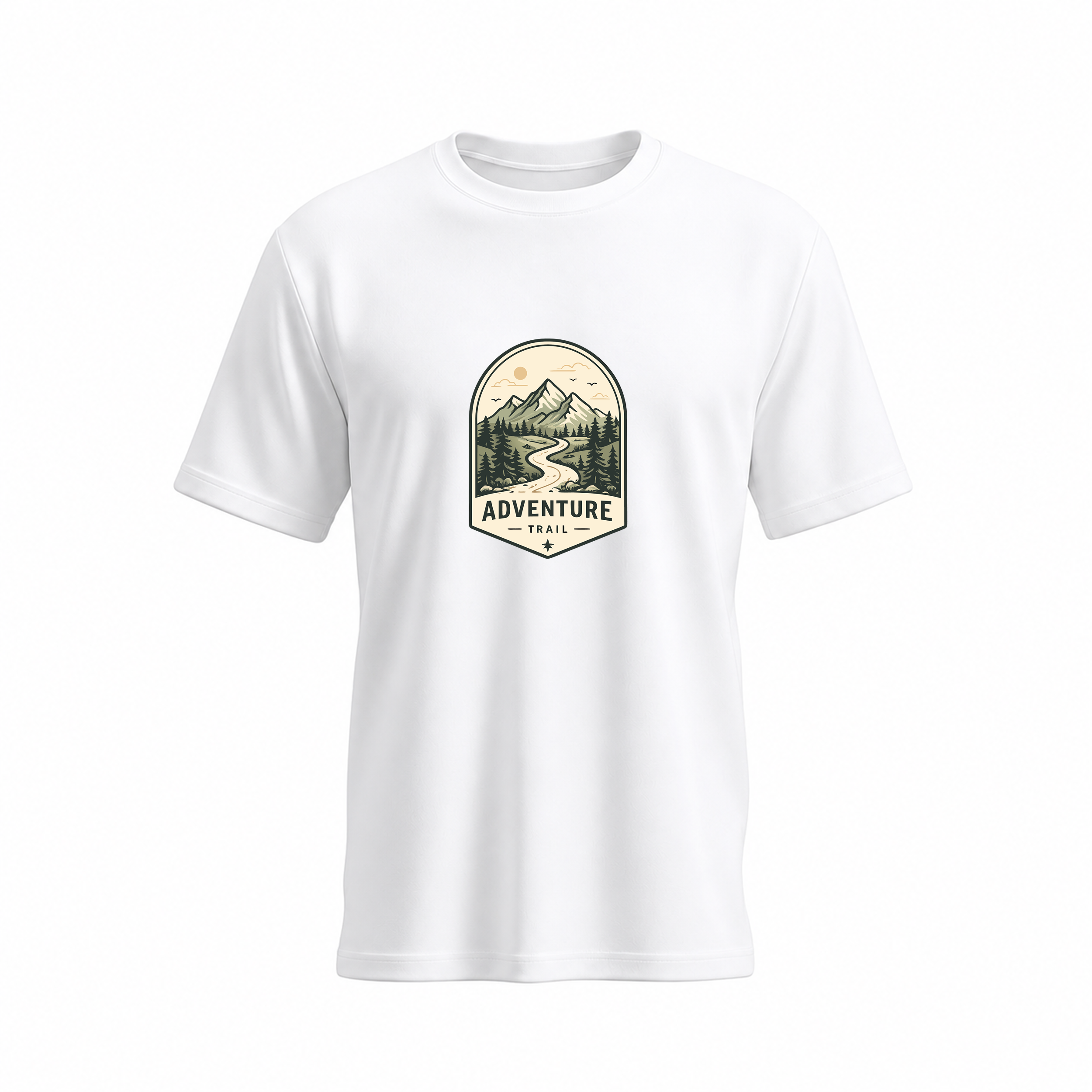SIIEGE Hiking Trail Inspired Soft Cotton T-Shirt For Men