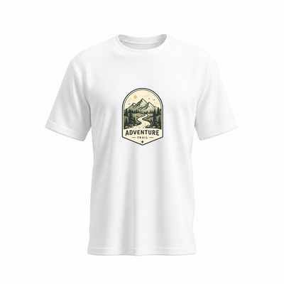 SIIEGE Hiking Trail Inspired Soft Cotton T-Shirt For Men