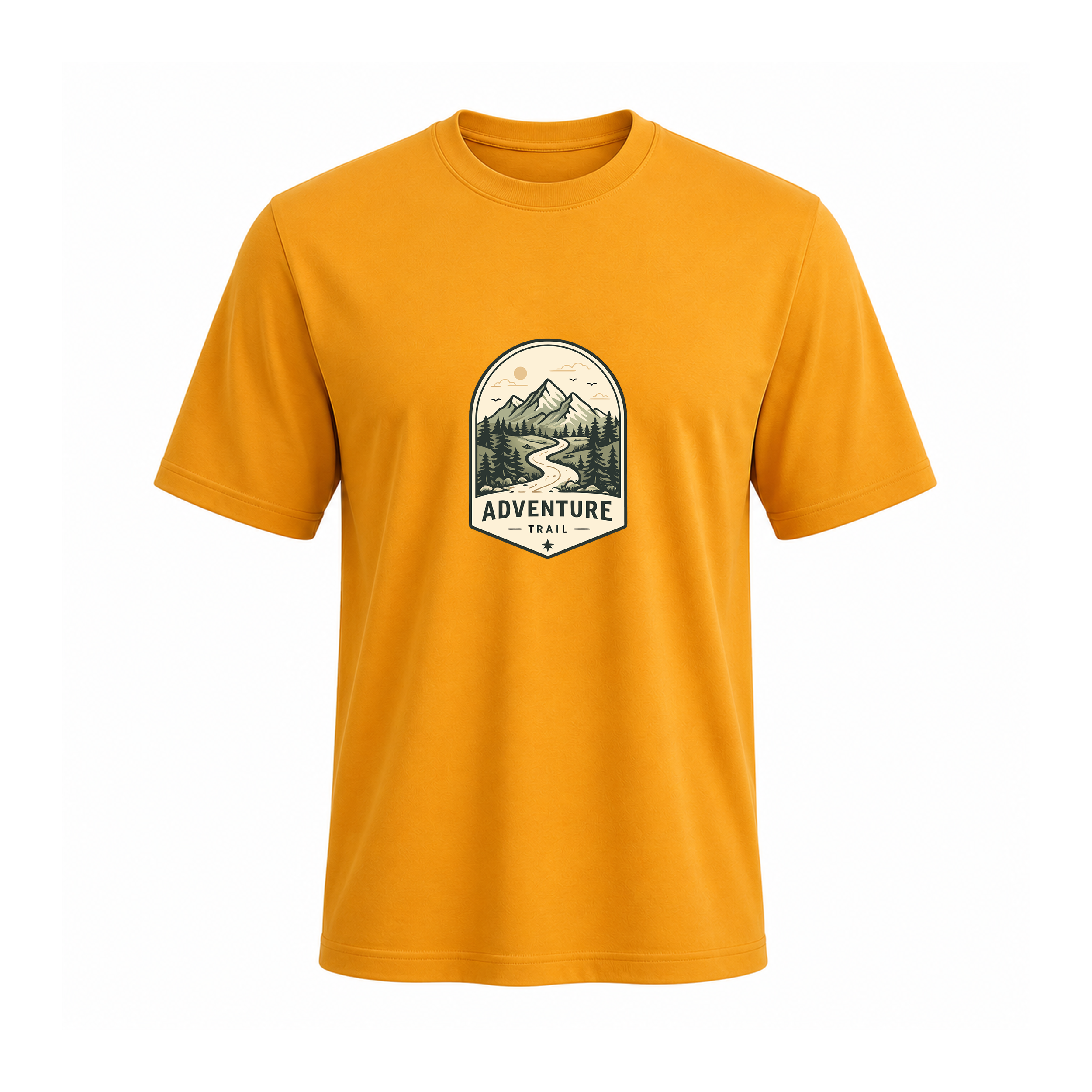 SIIEGE Hiking Trail Inspired Soft Cotton T-Shirt For Men