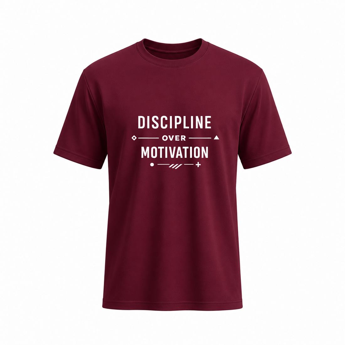SIIEGE Motivation Typography Soft Cotton T-Shirt For Men