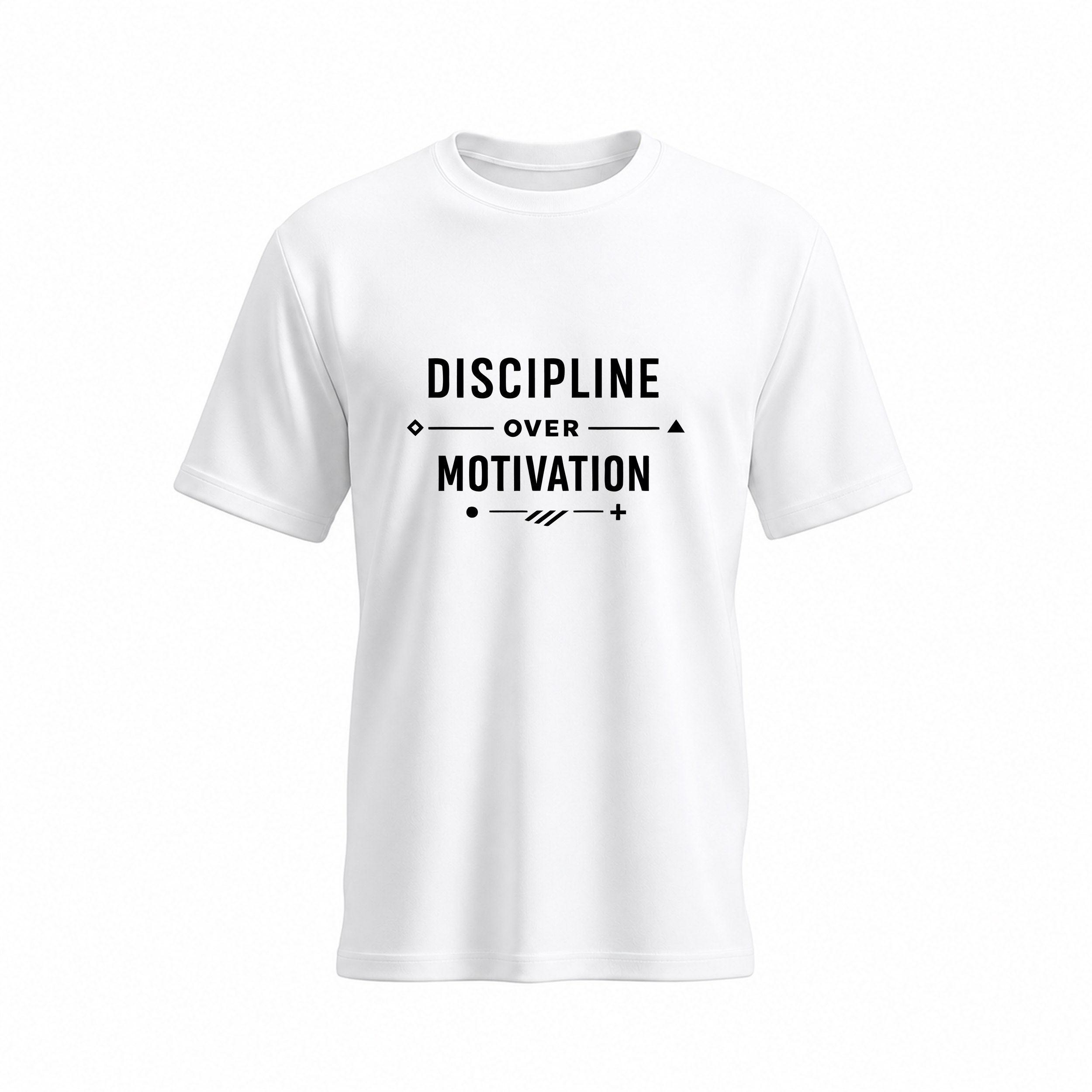 SIIEGE Motivation Typography Soft Cotton T-Shirt For Men