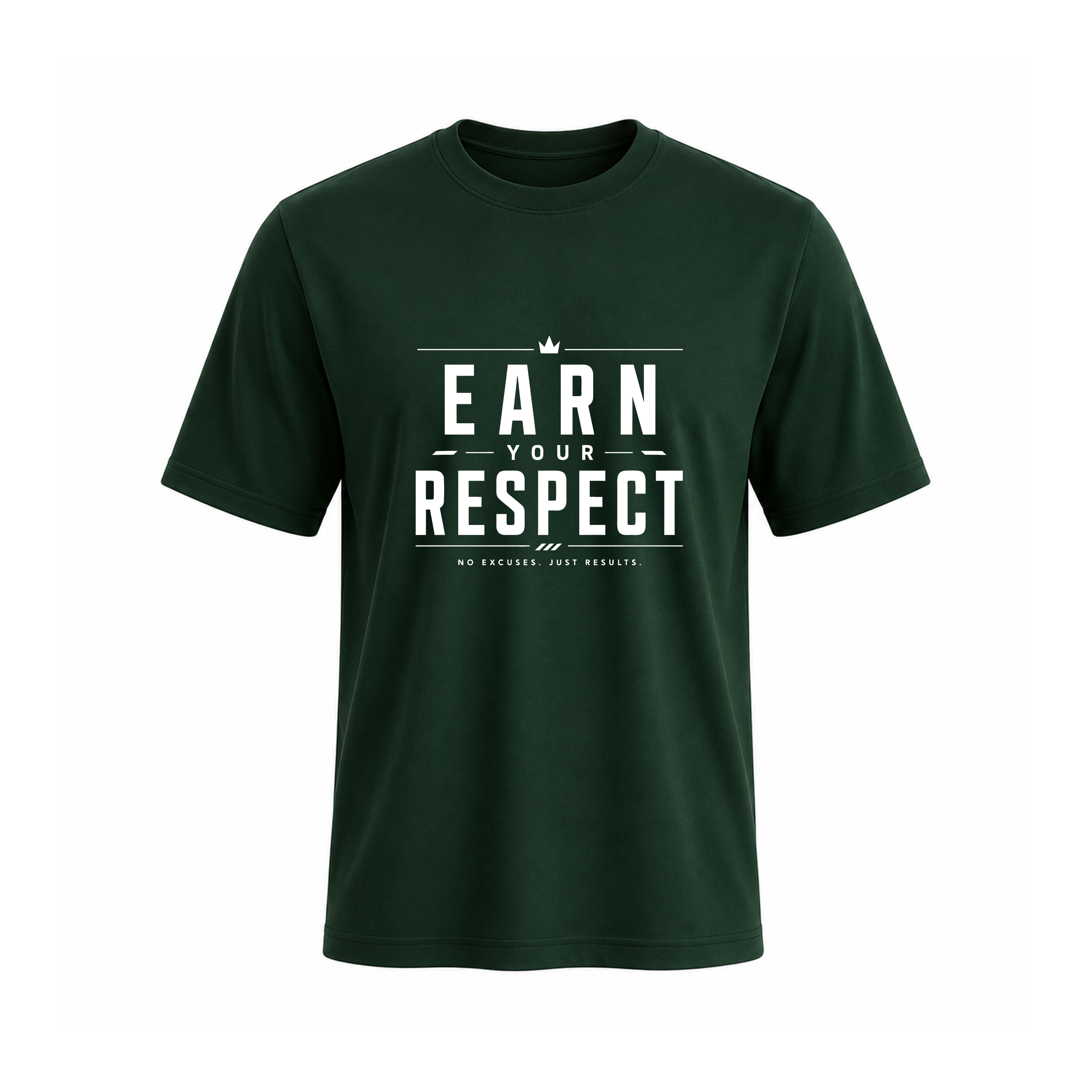 SIIEGE Earn Your Respect Soft Cotton T-Shirt For Men