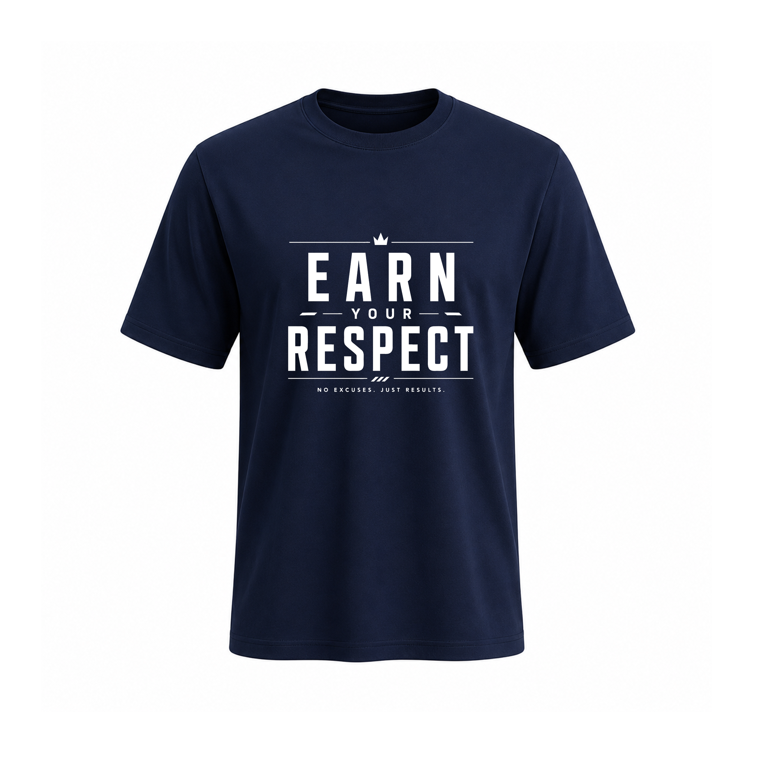 SIIEGE Earn Your Respect Soft Cotton T-Shirt For Men