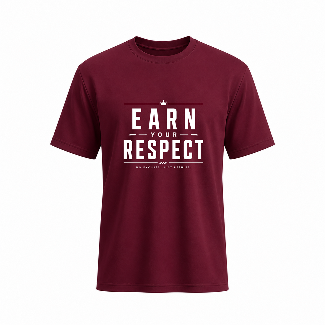 SIIEGE Earn Your Respect Soft Cotton T-Shirt For Men