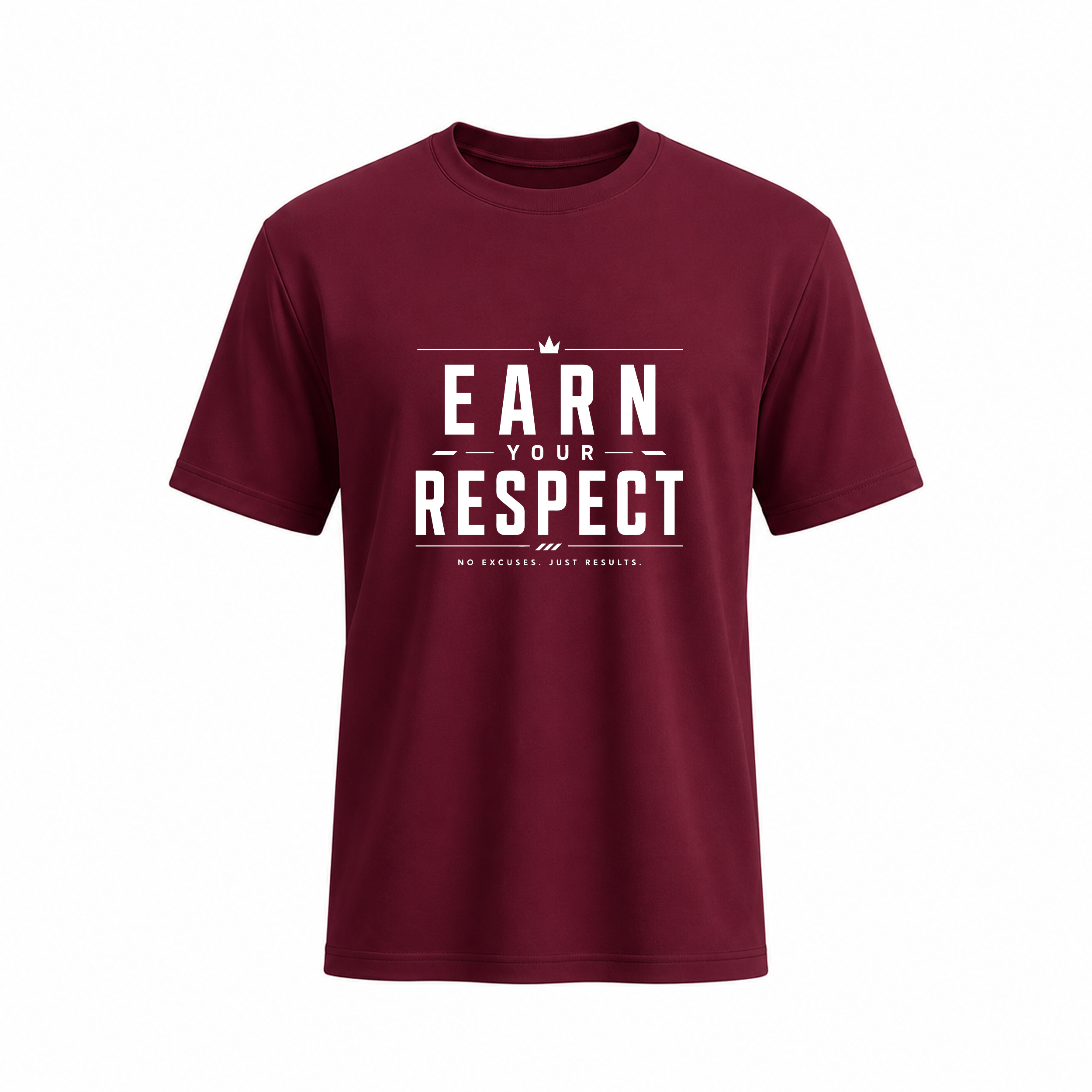 SIIEGE Earn Your Respect Soft Cotton T-Shirt For Men