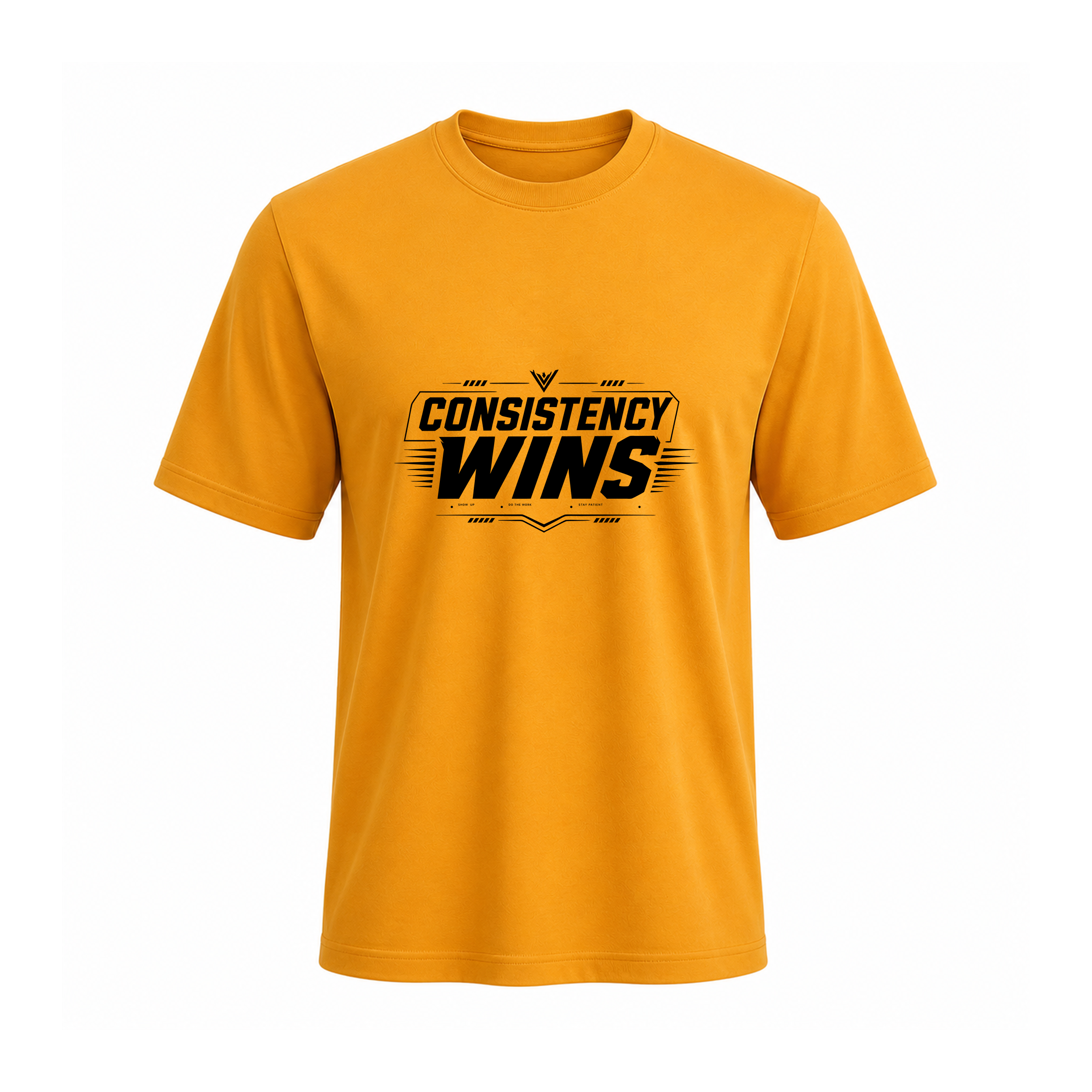 SIIEGE Consistency Wins Soft Cotton T-Shirt For Men