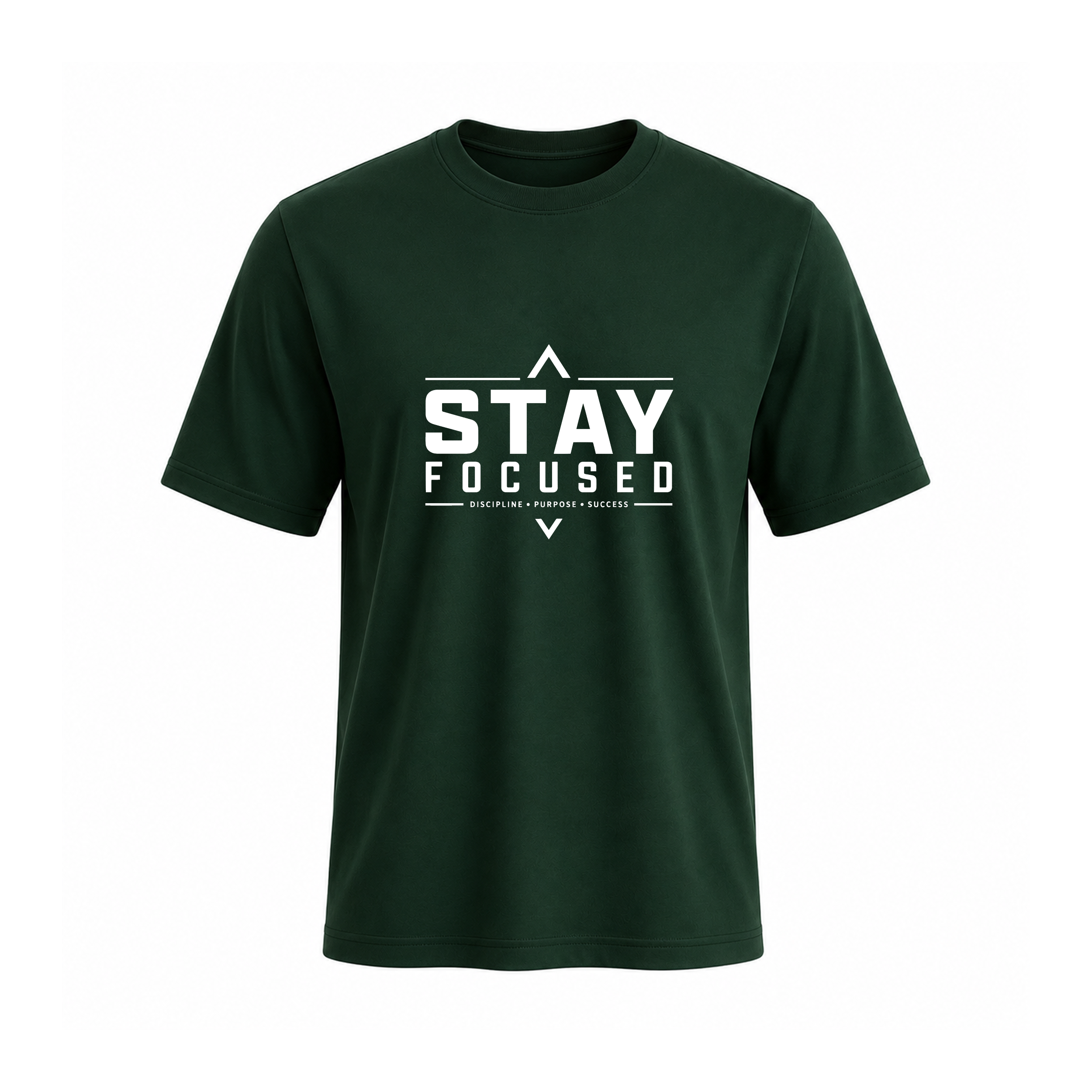 SIIEGE Stay Motivation Soft Cotton T-Shirt For Men