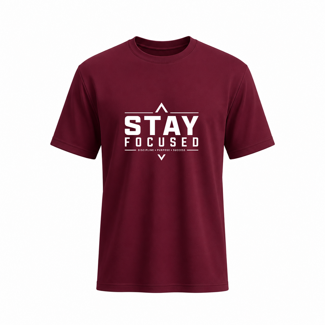SIIEGE Stay Motivation Soft Cotton T-Shirt For Men